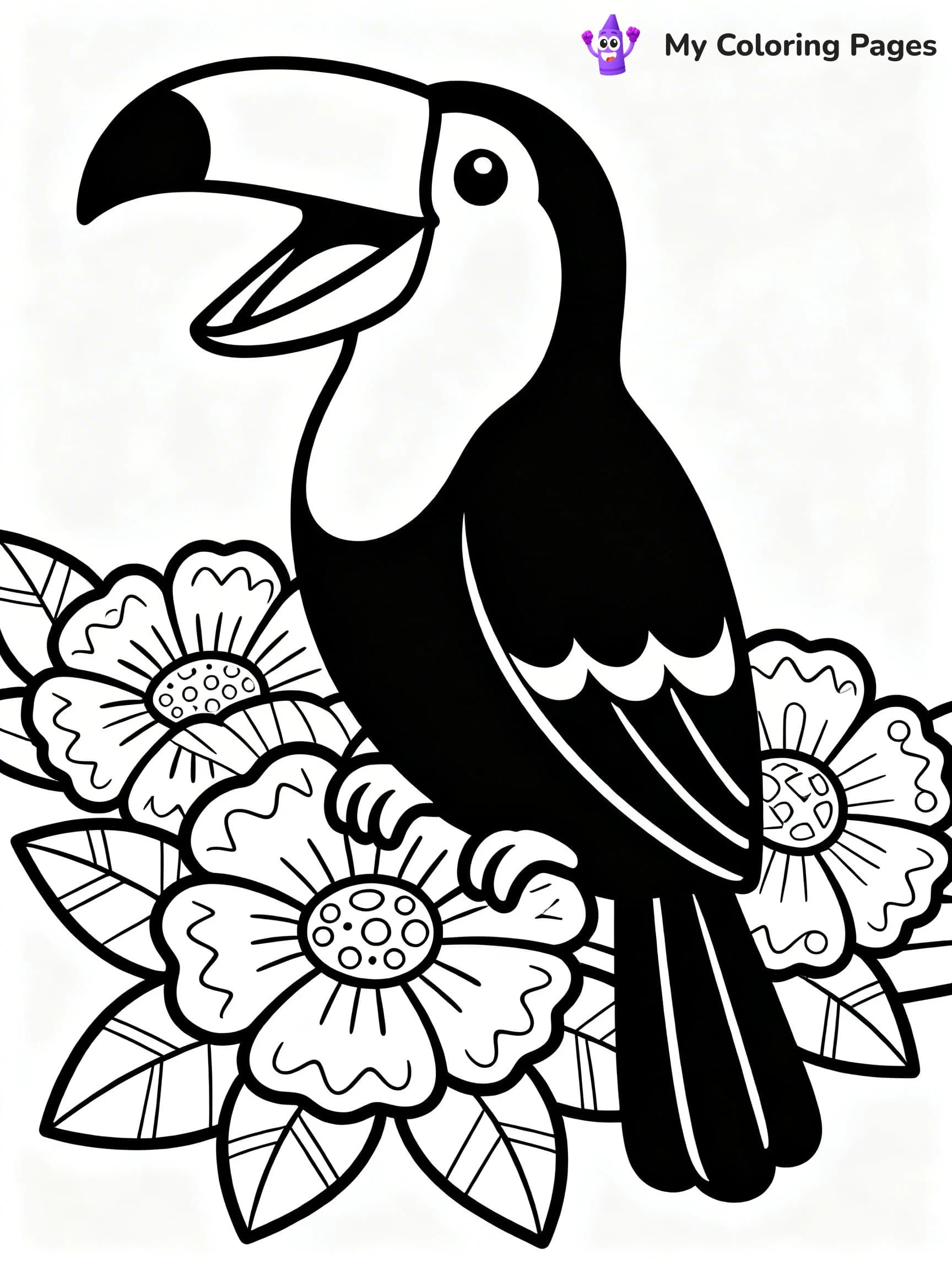 Toucan Coloring Pages - 17