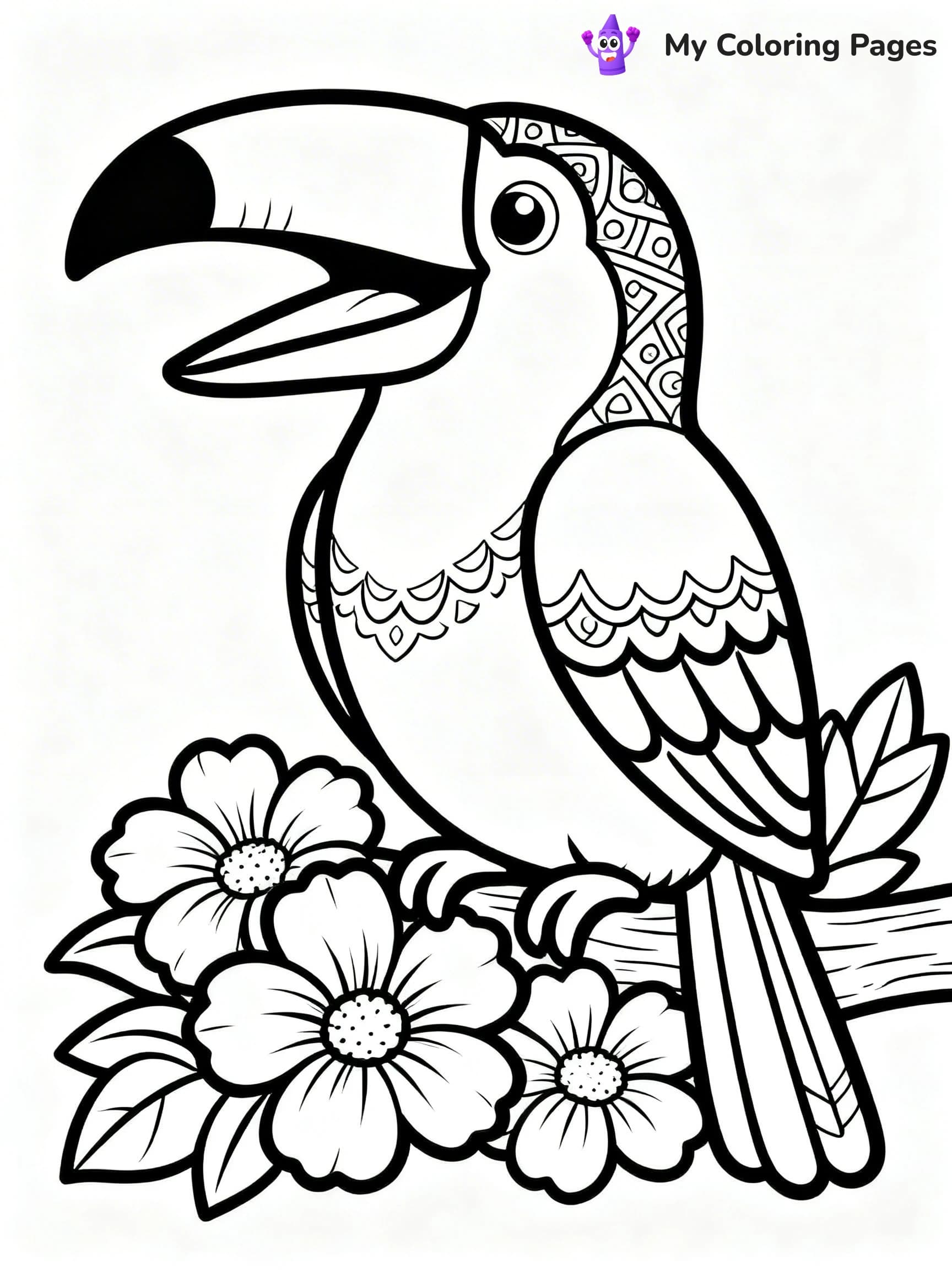 Toucan Coloring Pages - 16