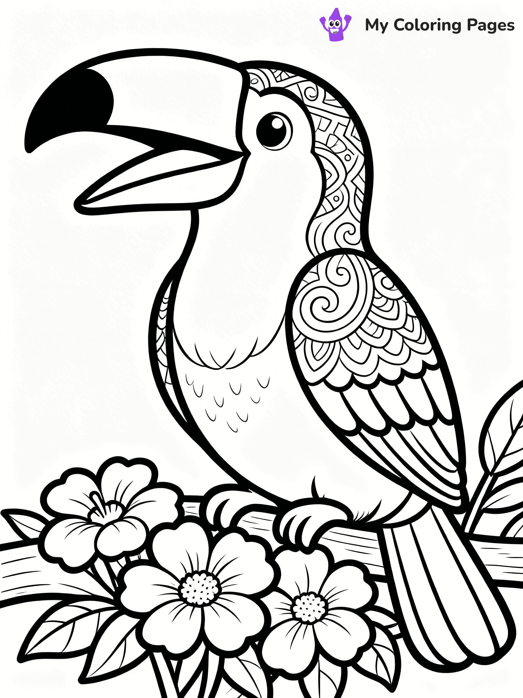 Toucan Coloring Pages - 14