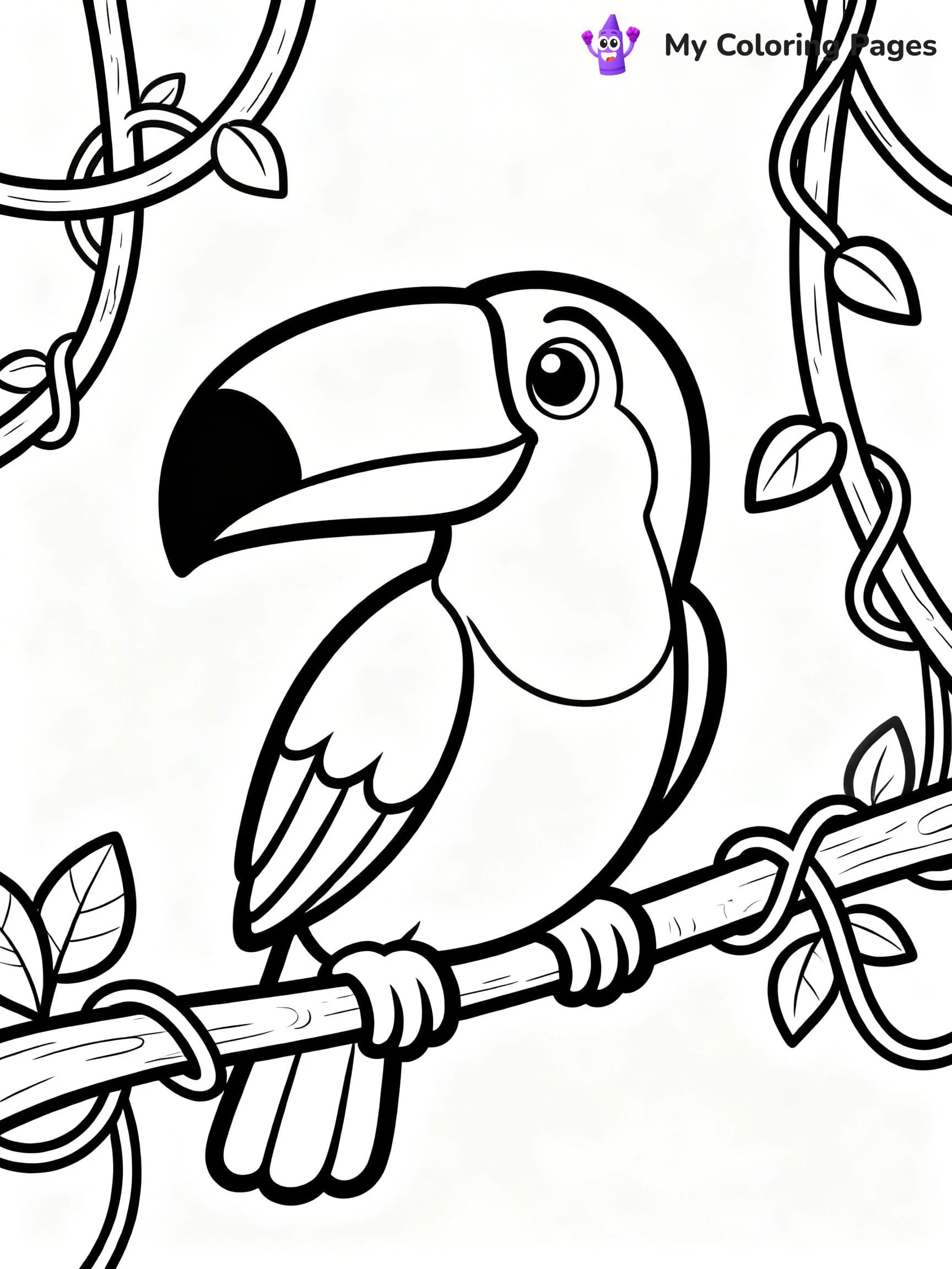 Toucan Coloring Pages - 13