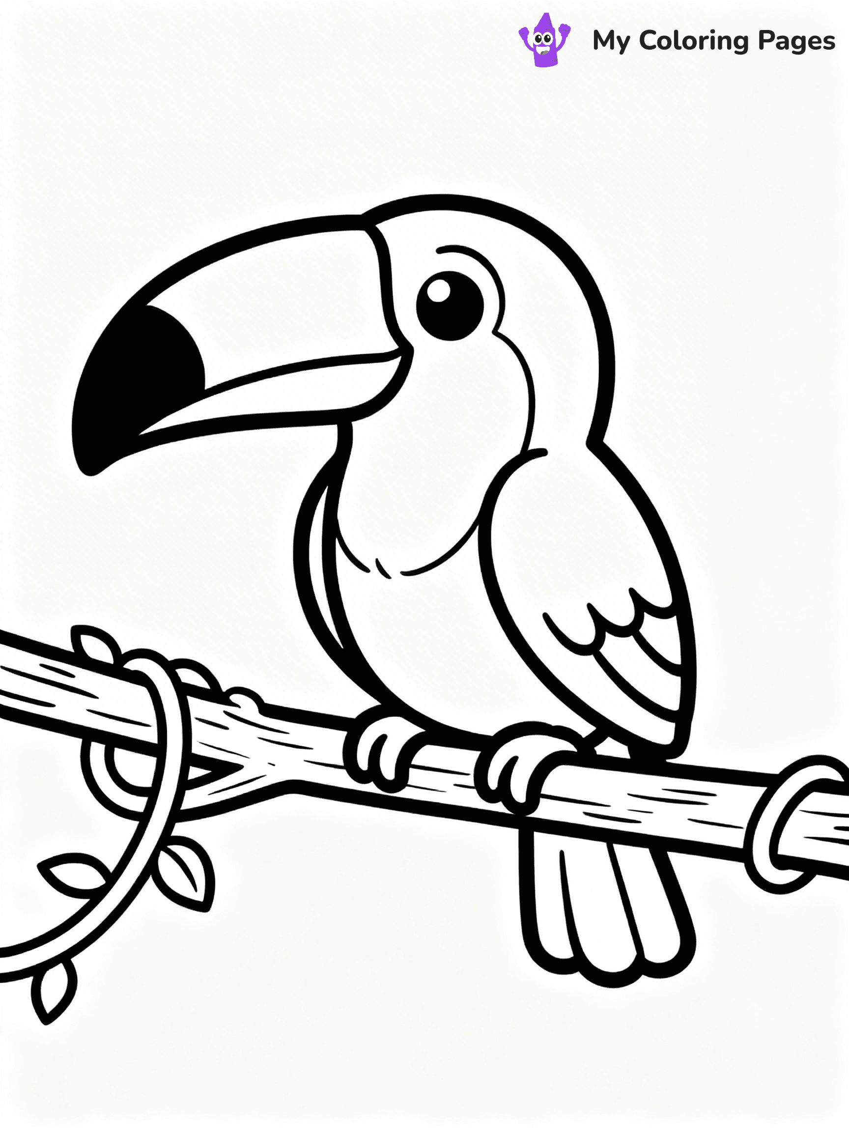 Toucan Coloring Pages - 4