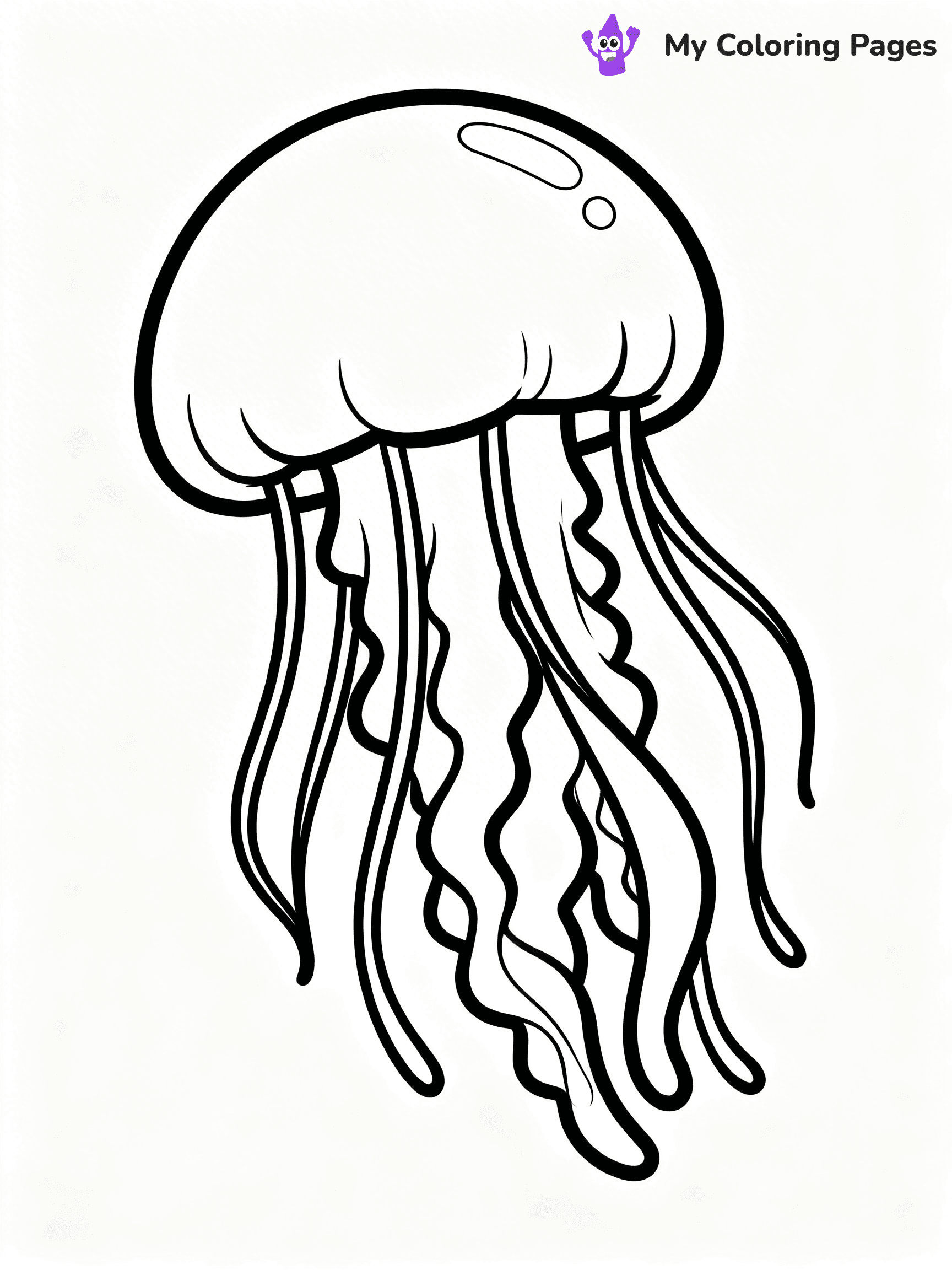 Ocean Coloring Pages - 1
