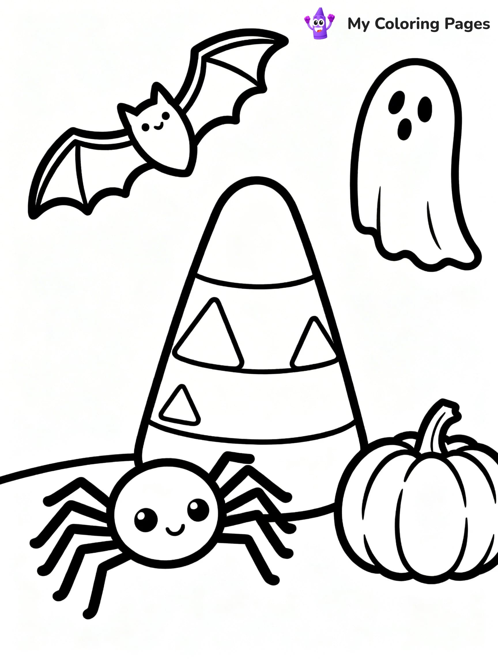 Scary Spider Coloring Pages - 24