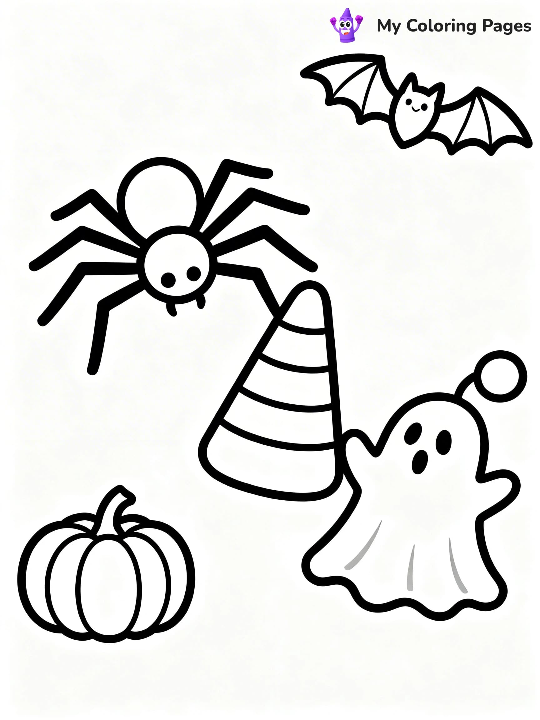 Scary Spider Coloring Pages - 22