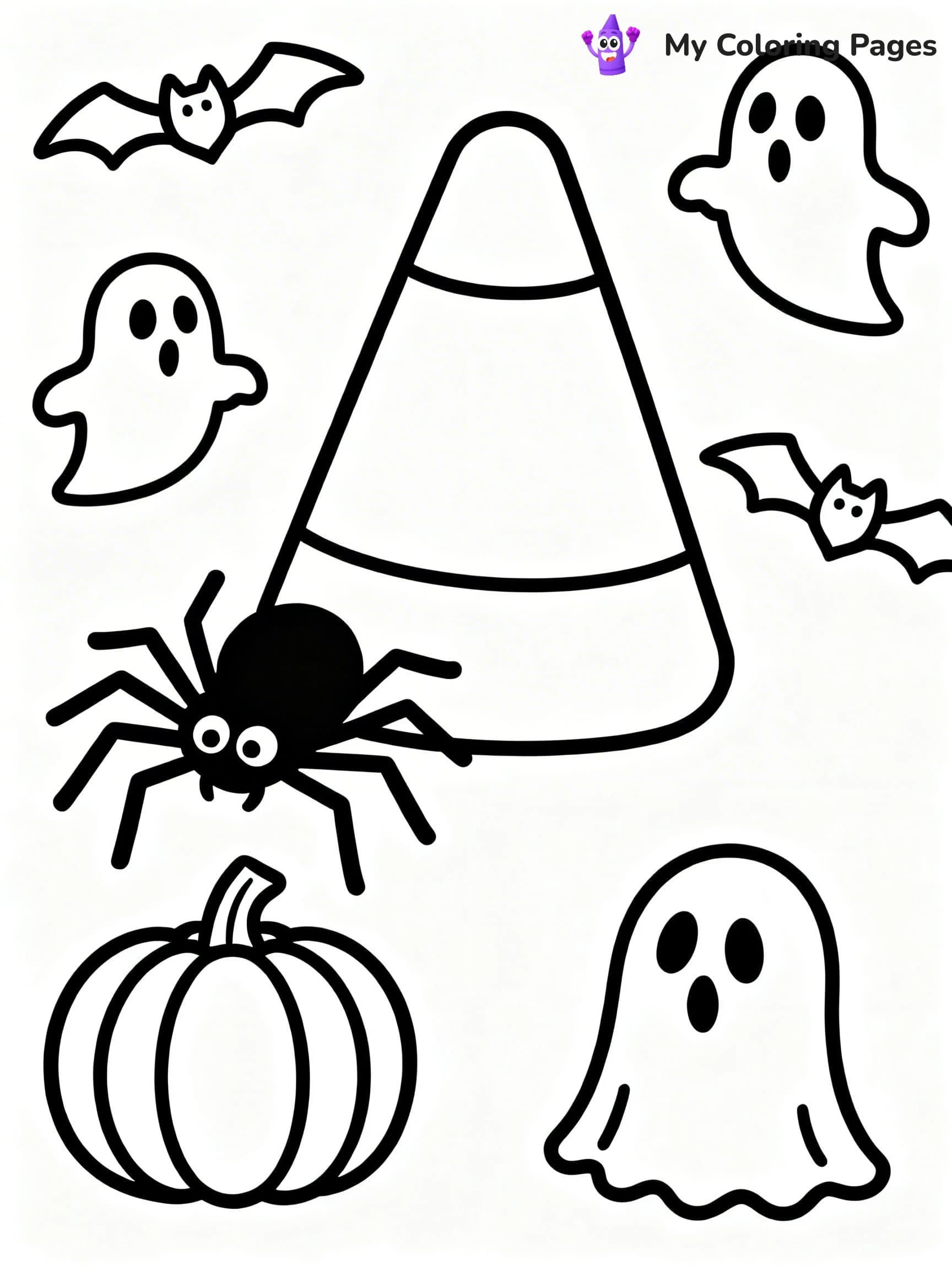 Scary Spider Coloring Pages - 14
