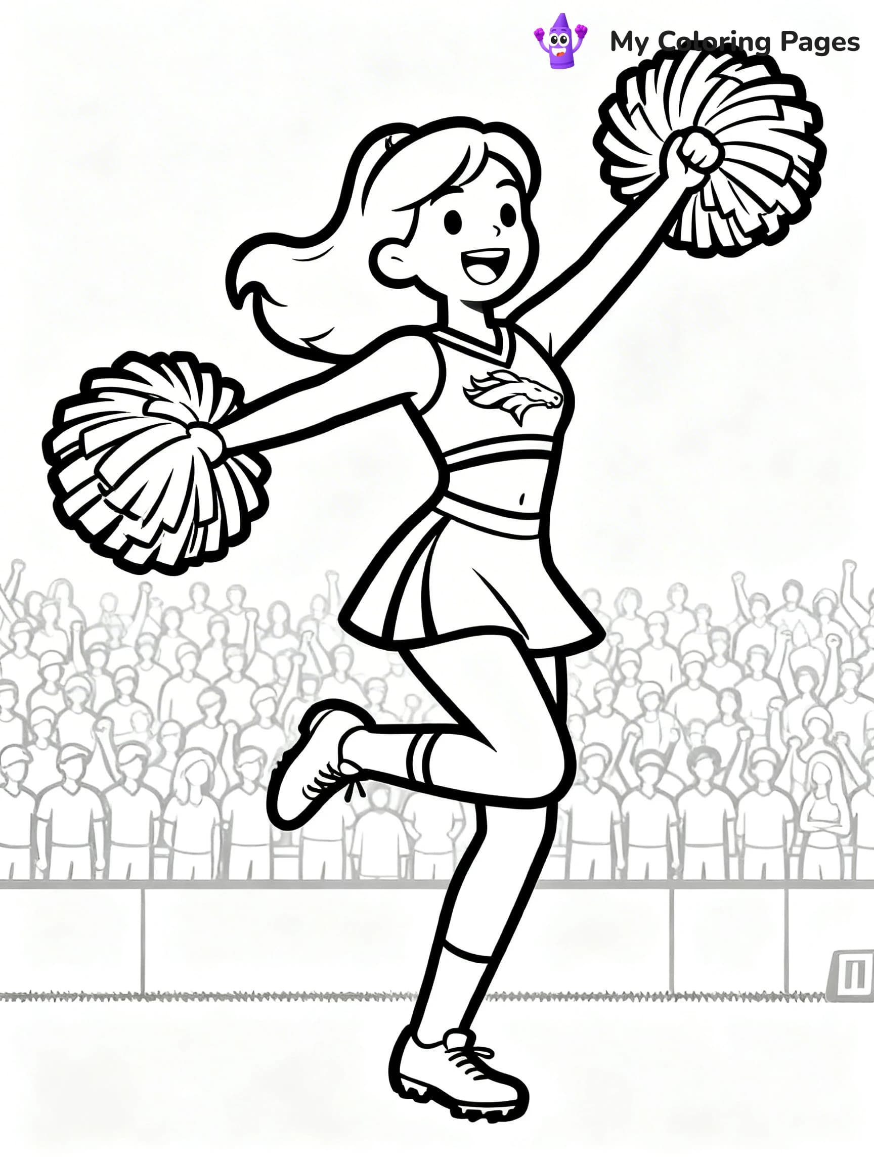 Denver Broncos Coloring Pages - 24