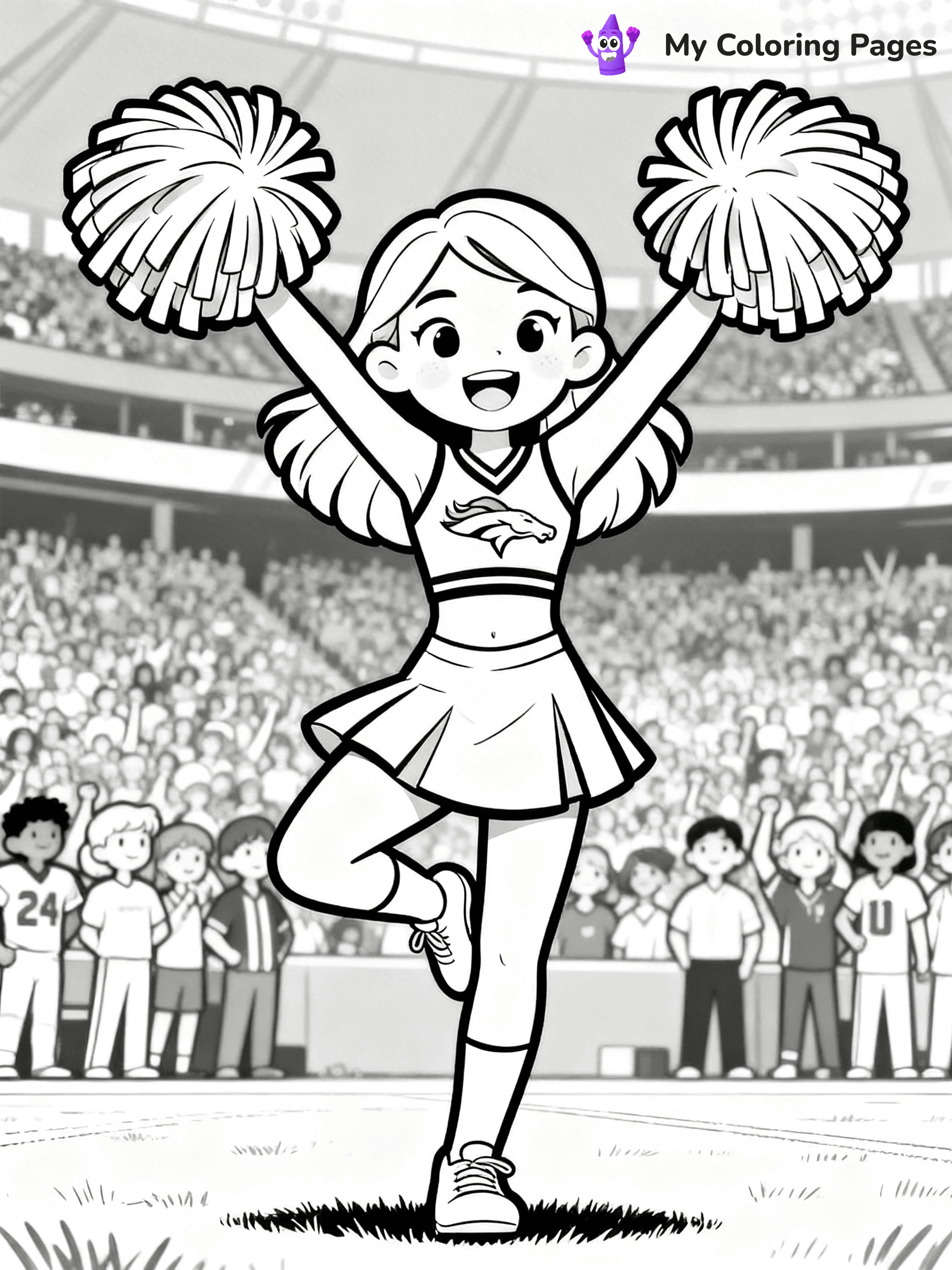 Denver Broncos Coloring Pages - 19