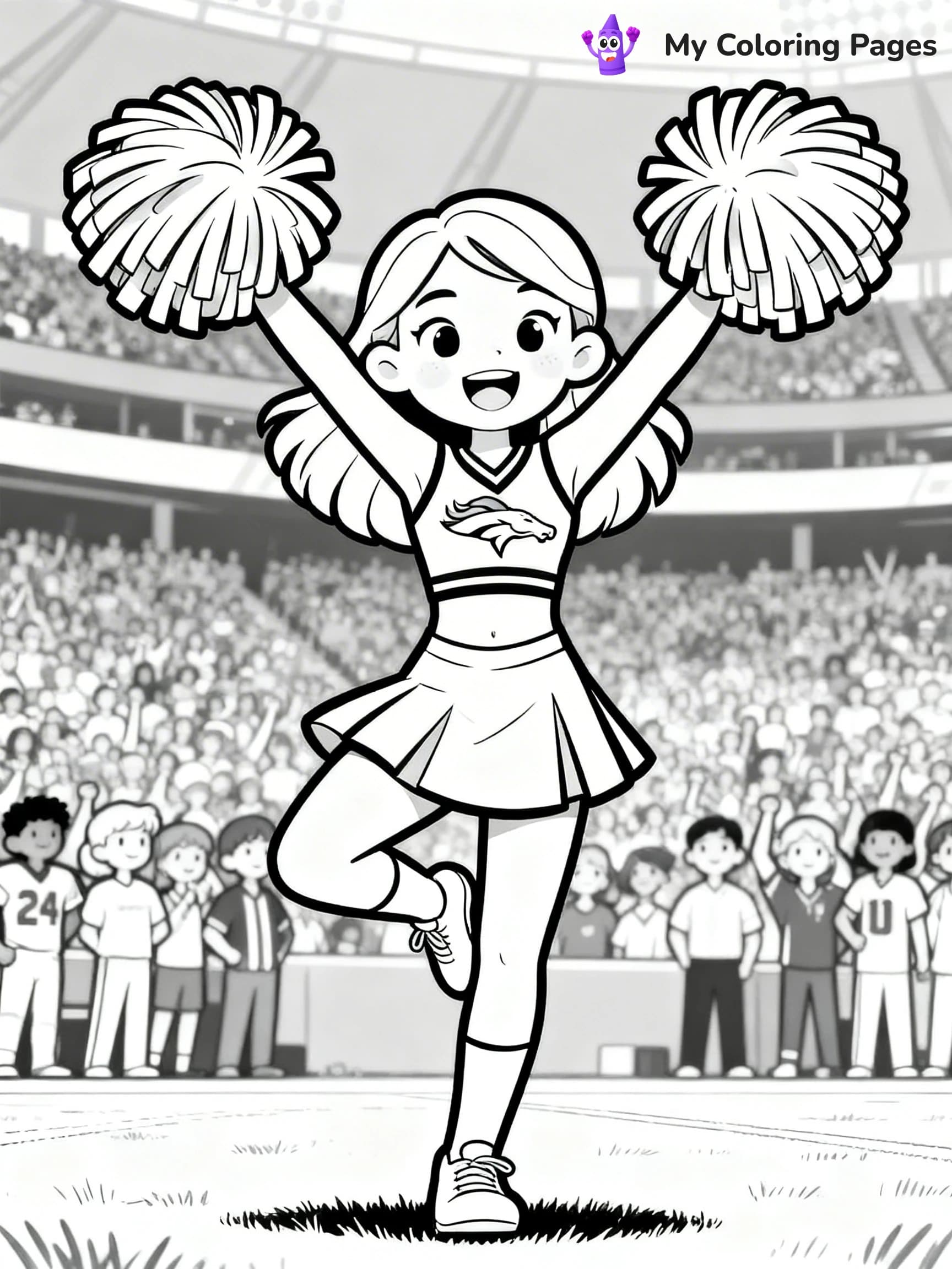 Denver Broncos Coloring Pages - 19