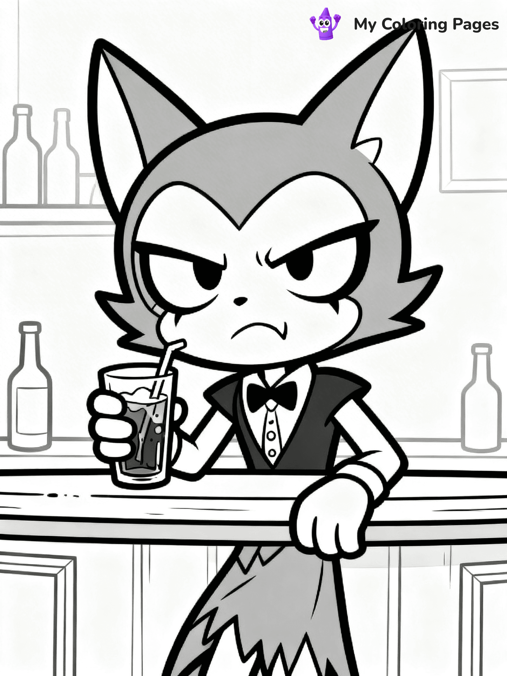 Hazbin Hotel Coloring Pages - 29