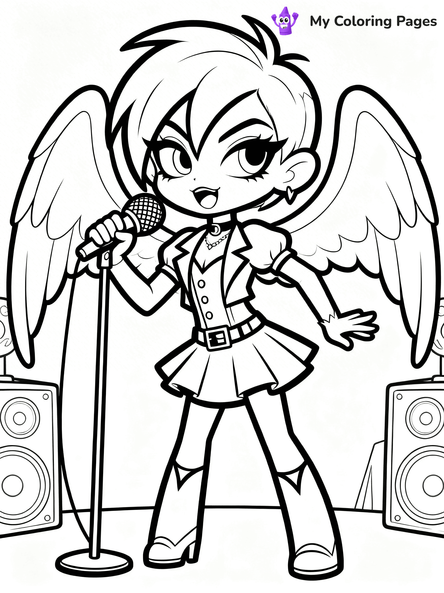 Hazbin Hotel Coloring Pages - 22