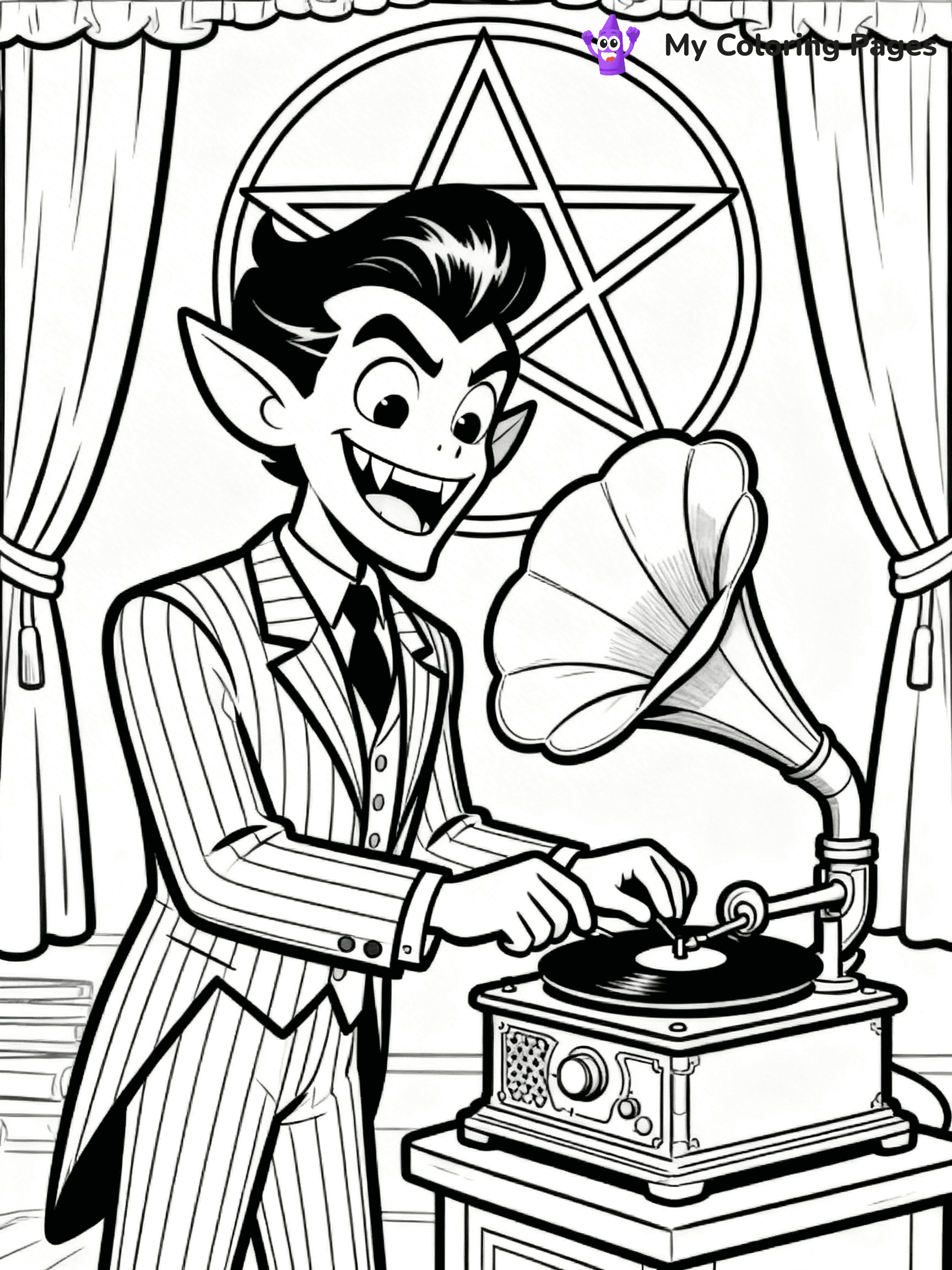 Hazbin Hotel Coloring Pages - 6