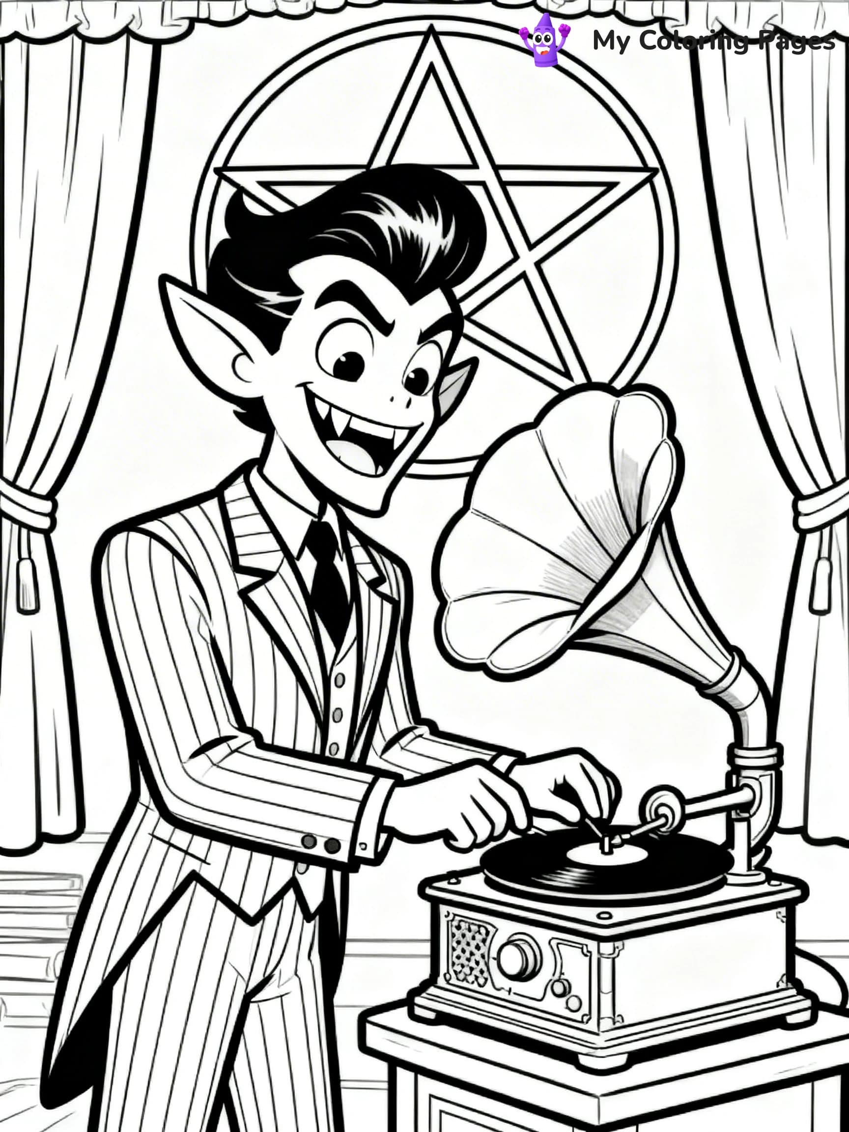 Hazbin Hotel Coloring Pages - 6