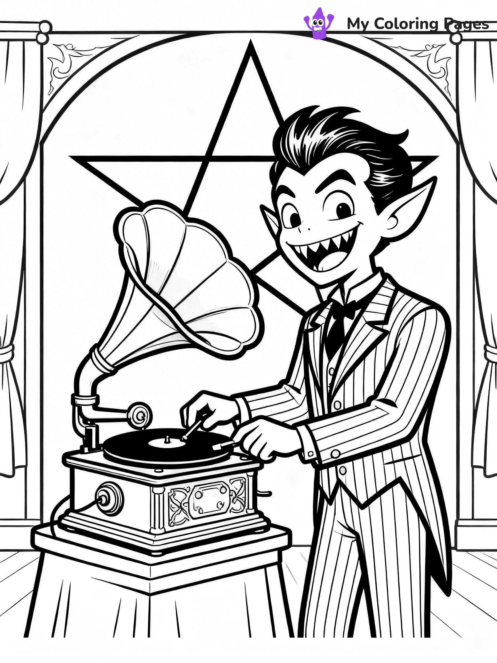 Hazbin Hotel Coloring Pages - 5