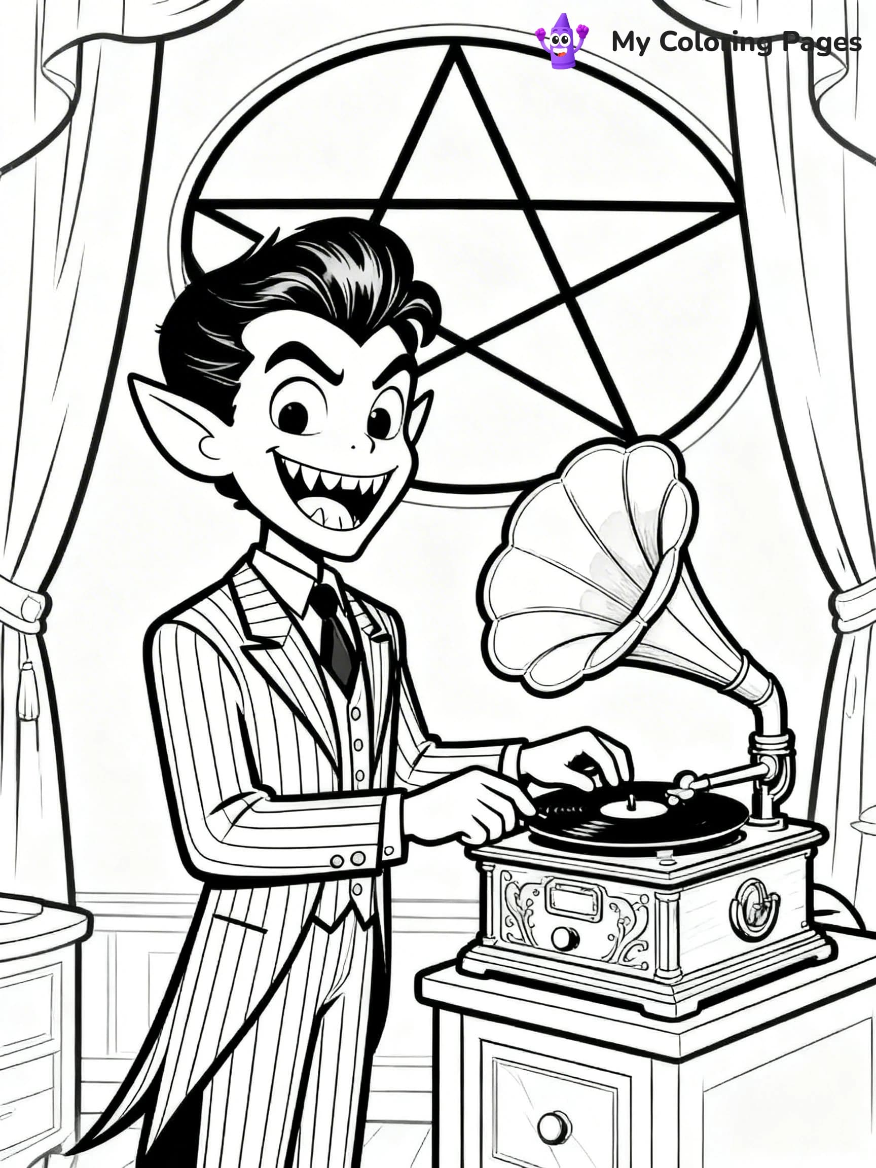 Hazbin Hotel Coloring Pages - 4
