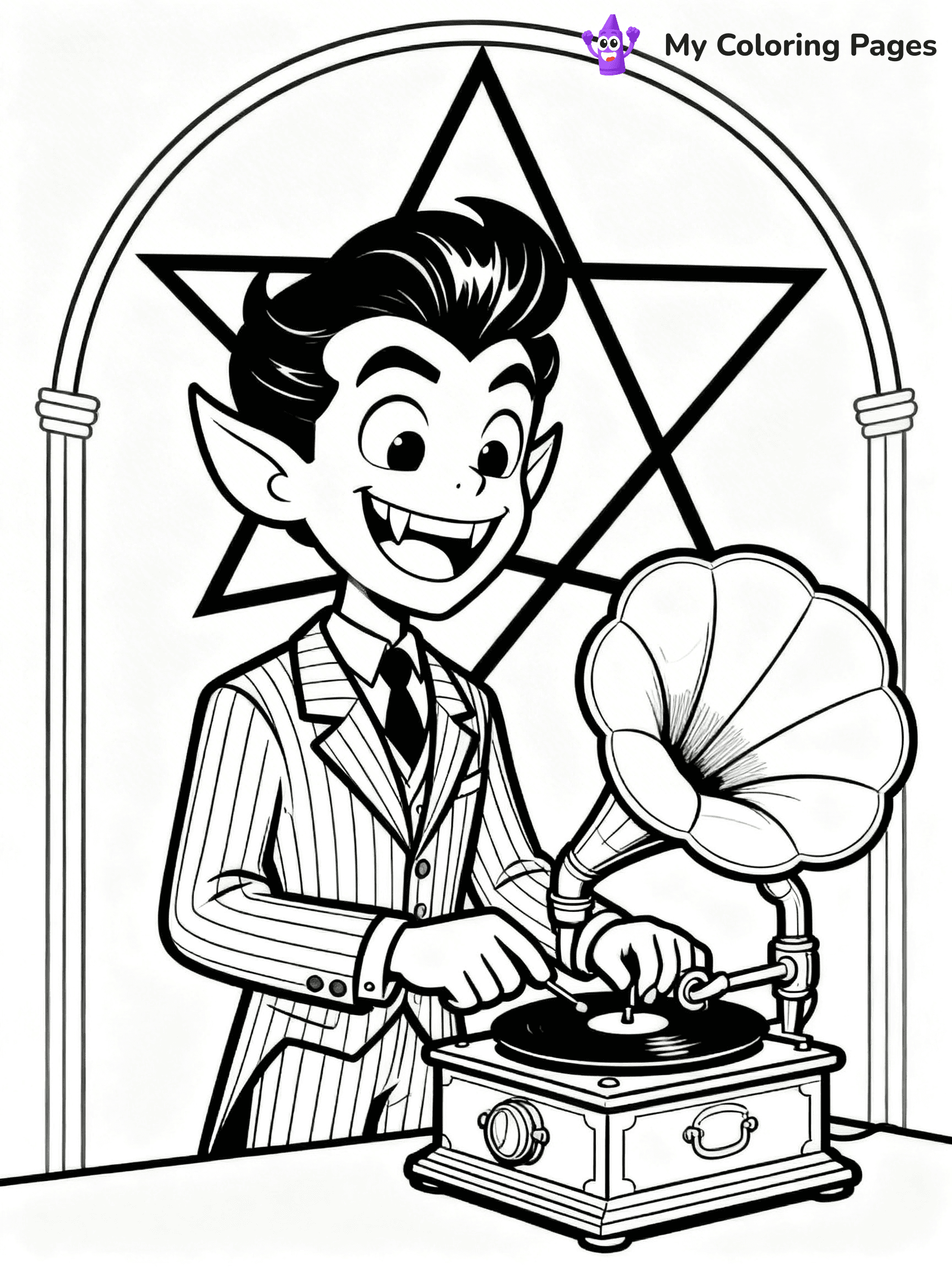 Hazbin Hotel Coloring Pages - 1