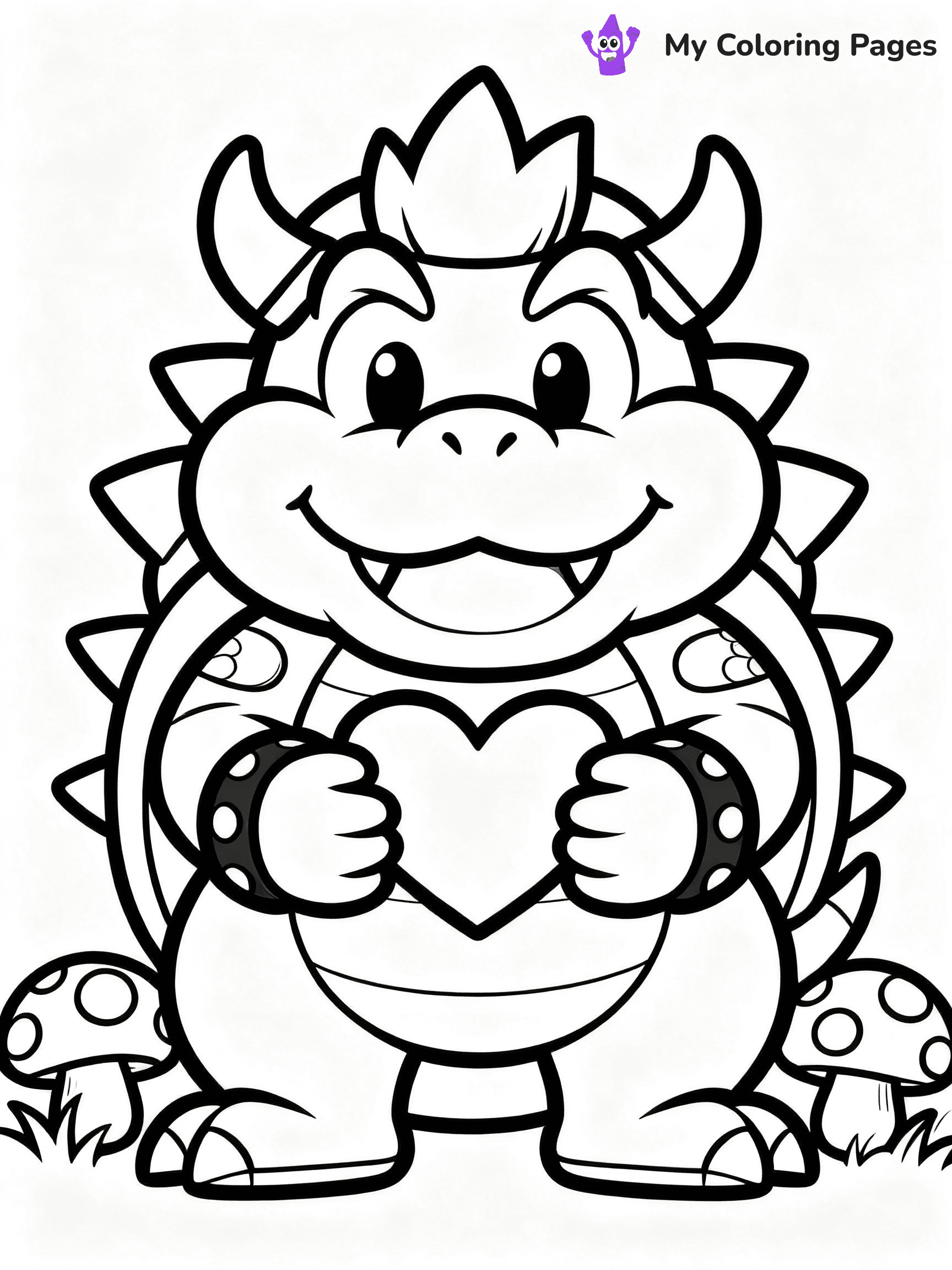 Bowser Coloring Pages - 20
