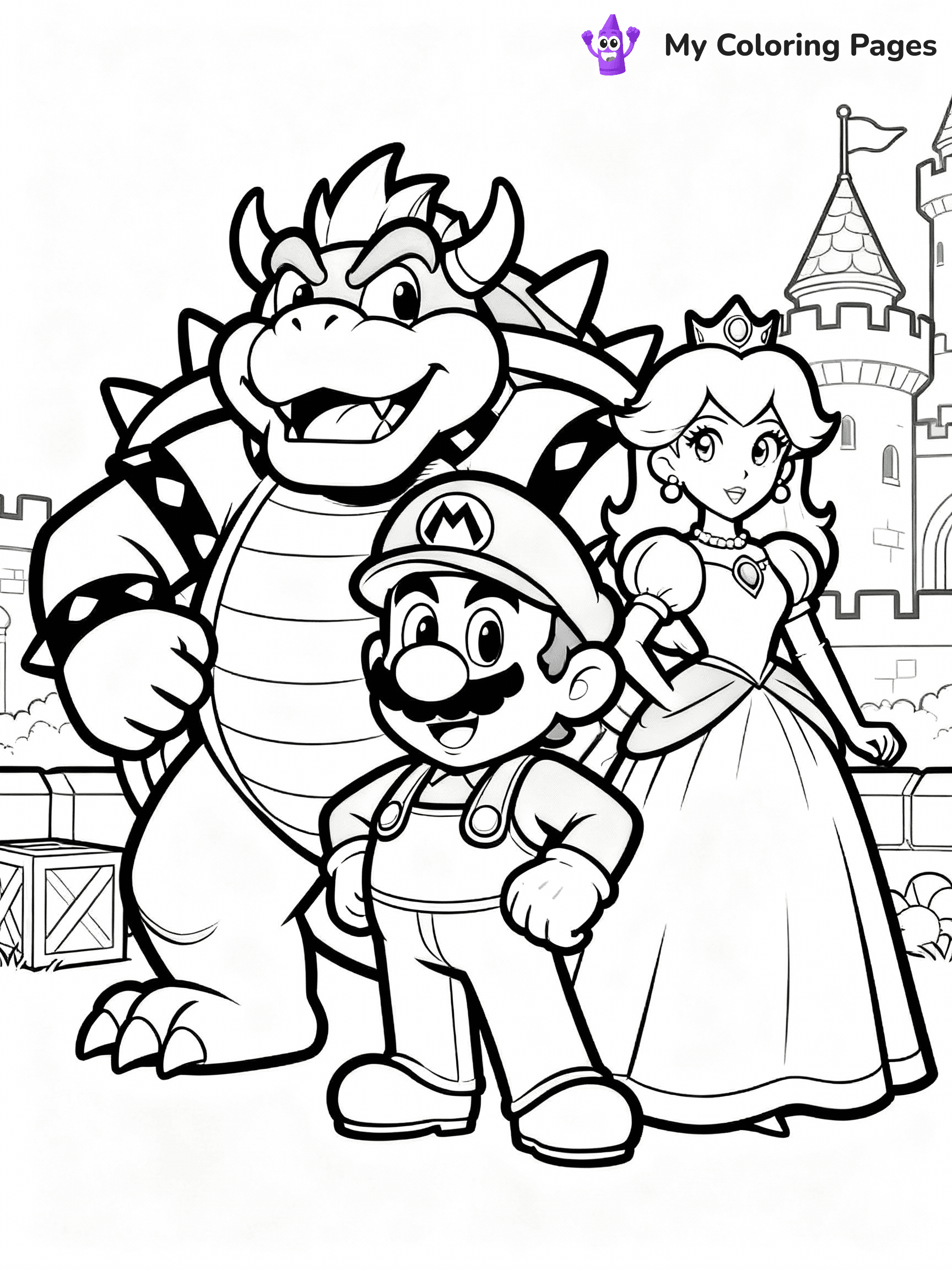 Bowser Coloring Pages - 8