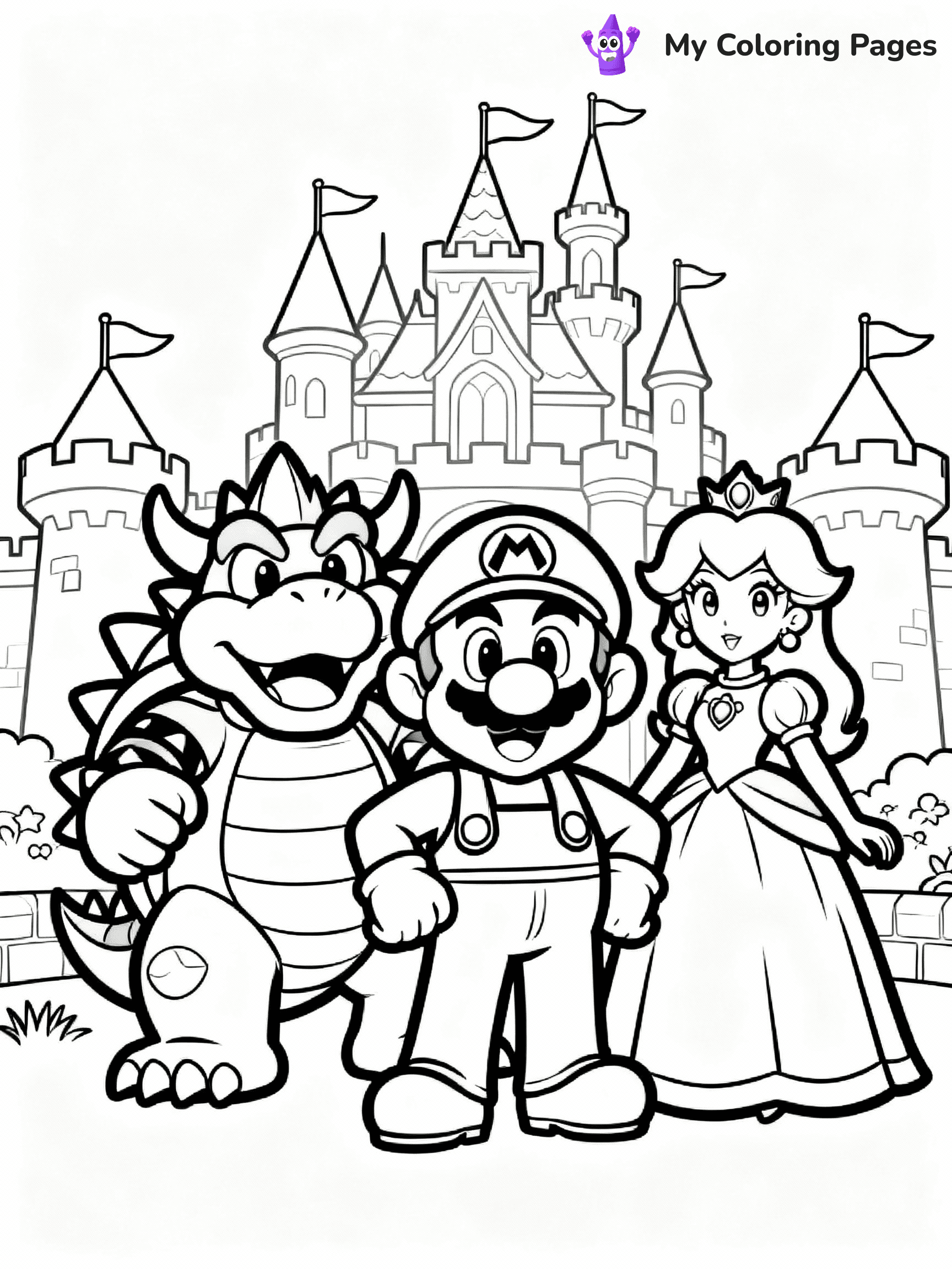 Bowser Coloring Pages - 7
