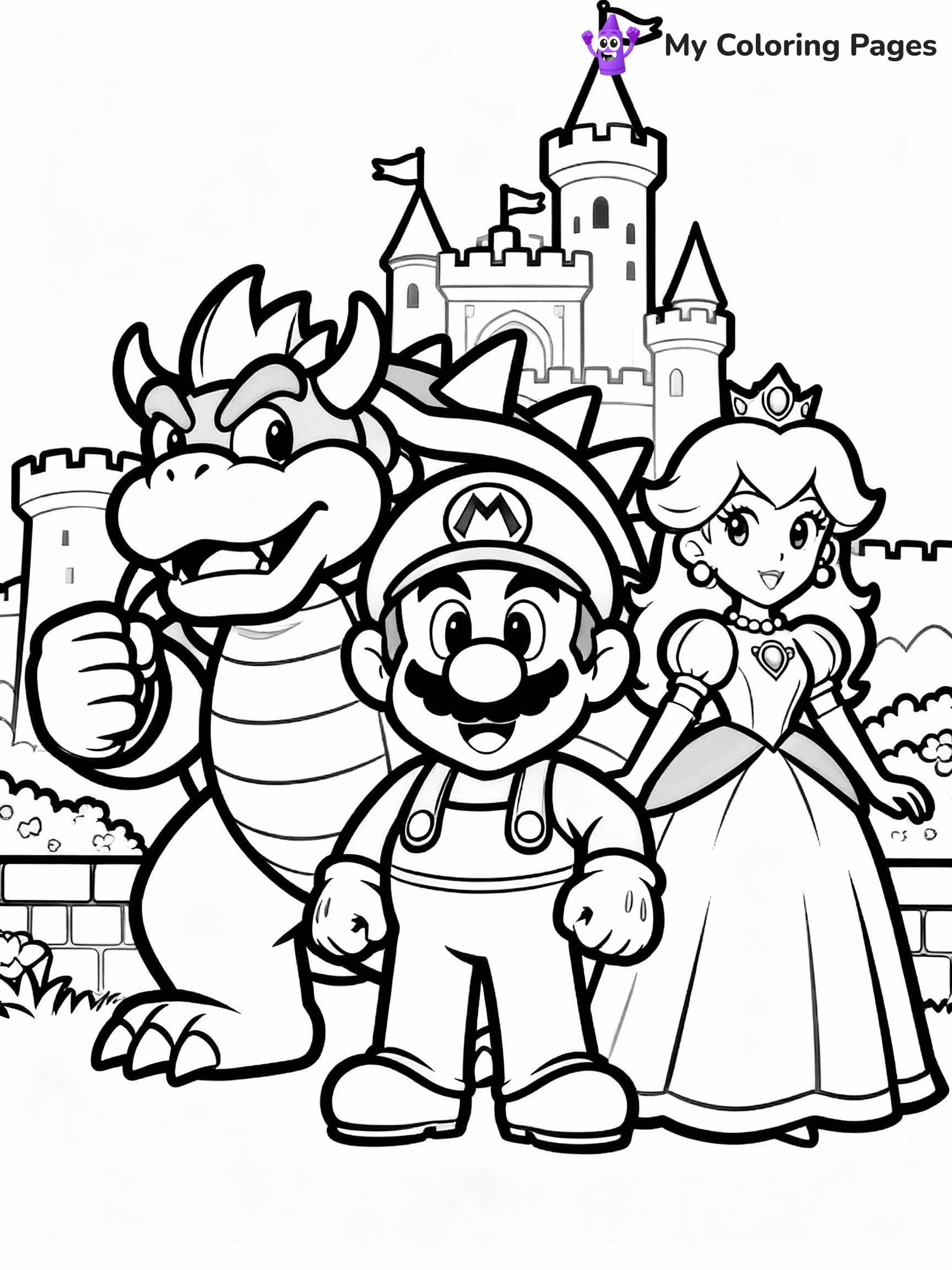 Bowser Coloring Pages - 6