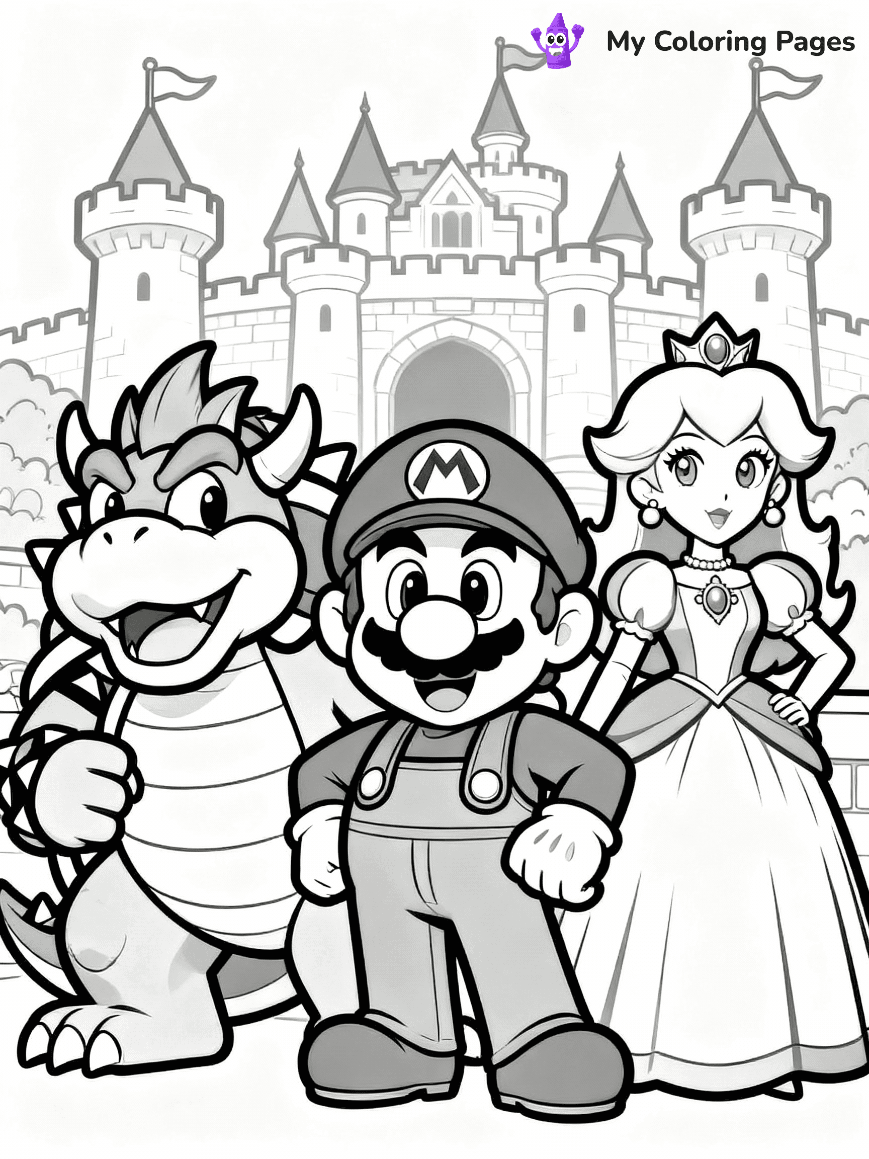 Bowser Coloring Pages - 3