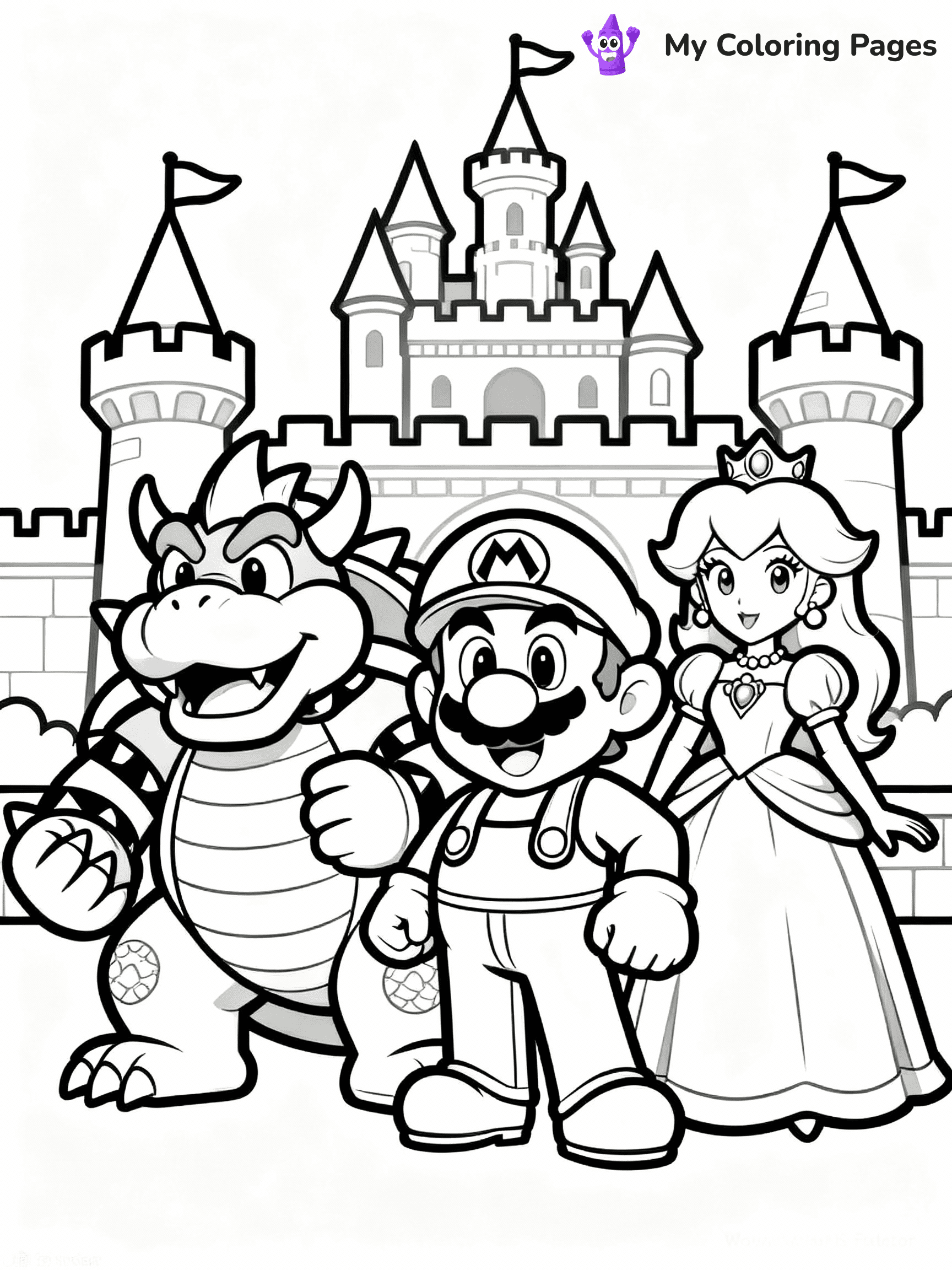 Bowser Coloring Pages - 2