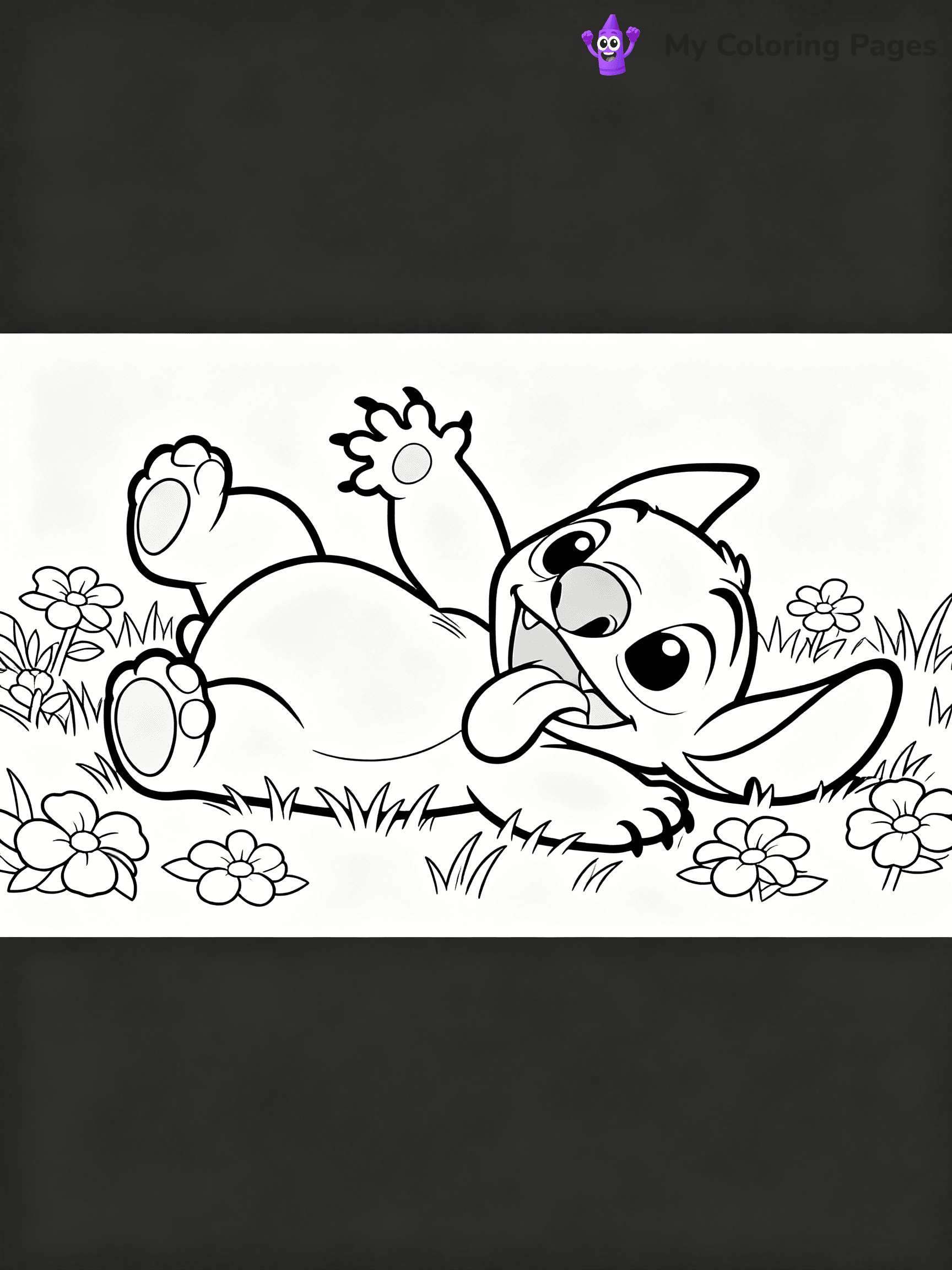 ⚠️ CRITICAL REQUIREMENT - ABSOLUTE BLACK AND WHITE ONLY ⚠️
This MUST be a BLACK AND WHITE line drawing ONLY. NO COLORS whatsoever.
- ONLY pure black lines (#000000) on pure white background (#FFFFFF)
- ABSOLUTELY NO colors, NO shading, NO gradients, NO grayscale
- If there are ANY colors in the output, the image is REJECTED
- This is a COLORING PAGE - meant to be COLORED IN by children
- The output must be UNCOLORED line art ready for coloring
⚠️ SUBJECT TO DRAW: Pua in Disney animation style, playfully rolling in grass, tongue out, flowers around
(REMEMBER: Output must be BLACK AND WHITE line art only, NOT colored!)
# COLORING PAGE: BLACK OUTLINES ONLY - WHITE BACKGROUND MANDATORY
Create a **coloring book page** using EXACTLY two values: black lines, white space.
## NON-NEGOTIABLE BINARY RULES
- **ONLY #000000 (black) and #FFFFFF (white)** - NO other values exist
- **EVERY PIXEL = BLACK OR WHITE** - no gray/shading/antialiasing
- **WHITE BACKGROUND MANDATORY** - entire canvas stays white
- **ALL SHAPES HOLLOW** - everything is empty outlines waiting to be colored
- **FORBIDDEN:** fills, shading, gradients, patterns, textures, colors
- **NO SOLID REGIONS** - if it's not a thin line, it's wrong
## Universal Line Standards
- Black outlines ONLY - thin, uniform weight
- Every shape completely empty inside
- Closed contours suitable for coloring
- Simple flat illustration - zero depth/3D/realism
- **Style:** Whimsical Doodle Art Alley - rounded, friendly outlines (unless specified)
## Everything = Outline Only
- Characters/animals: hollow shapes
- Objects/clothing: empty contours
- Backgrounds/scenery: line work only
- Natural elements: outlined forms
- Dark/night areas: don't exist (use outlined symbols)
- Textures/patterns: convert to simple lines
## The Test
Can a child color EVERY white space with crayons? If any area is pre-filled/shaded/gray or colored in, it FAILS. Every shape must be waiting to receive color.
**FINAL OUTPUT**: Binary coloring page. Black lines define shapes. White spaces ready for coloring. Nothing else exists. No exceptions. Print-ready.
⚠️ FINAL REMINDER: Draw the subject "Pua in Disney animation style, playfully rolling in grass, tongue out, flowers around" as BLACK AND WHITE line art. Zero colors in output.