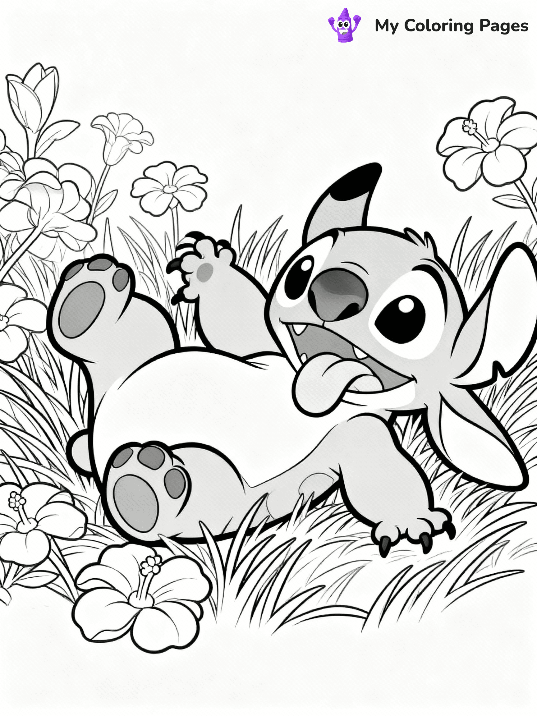 ⚠️ CRITICAL REQUIREMENT - ABSOLUTE BLACK AND WHITE ONLY ⚠️
This MUST be a BLACK AND WHITE line drawing ONLY. NO COLORS whatsoever.
- ONLY pure black lines (#000000) on pure white background (#FFFFFF)
- ABSOLUTELY NO colors, NO shading, NO gradients, NO grayscale
- If there are ANY colors in the output, the image is REJECTED
- This is a COLORING PAGE - meant to be COLORED IN by children
- The output must be UNCOLORED line art ready for coloring
⚠️ SUBJECT TO DRAW: Pua in Disney animation style, playfully rolling in grass, tongue out, flowers around
(REMEMBER: Output must be BLACK AND WHITE line art only, NOT colored!)
# COLORING PAGE: BLACK OUTLINES ONLY - WHITE BACKGROUND MANDATORY
Create a **coloring book page** using EXACTLY two values: black lines, white space.
## NON-NEGOTIABLE BINARY RULES
- **ONLY #000000 (black) and #FFFFFF (white)** - NO other values exist
- **EVERY PIXEL = BLACK OR WHITE** - no gray/shading/antialiasing
- **WHITE BACKGROUND MANDATORY** - entire canvas stays white
- **ALL SHAPES HOLLOW** - everything is empty outlines waiting to be colored
- **FORBIDDEN:** fills, shading, gradients, patterns, textures, colors
- **NO SOLID REGIONS** - if it's not a thin line, it's wrong
## Universal Line Standards
- Black outlines ONLY - thin, uniform weight
- Every shape completely empty inside
- Closed contours suitable for coloring
- Simple flat illustration - zero depth/3D/realism
- **Style:** Whimsical Doodle Art Alley - rounded, friendly outlines (unless specified)
## Everything = Outline Only
- Characters/animals: hollow shapes
- Objects/clothing: empty contours
- Backgrounds/scenery: line work only
- Natural elements: outlined forms
- Dark/night areas: don't exist (use outlined symbols)
- Textures/patterns: convert to simple lines
## The Test
Can a child color EVERY white space with crayons? If any area is pre-filled/shaded/gray or colored in, it FAILS. Every shape must be waiting to receive color.
**FINAL OUTPUT**: Binary coloring page. Black lines define shapes. White spaces ready for coloring. Nothing else exists. No exceptions. Print-ready.
⚠️ FINAL REMINDER: Draw the subject "Pua in Disney animation style, playfully rolling in grass, tongue out, flowers around" as BLACK AND WHITE line art. Zero colors in output.