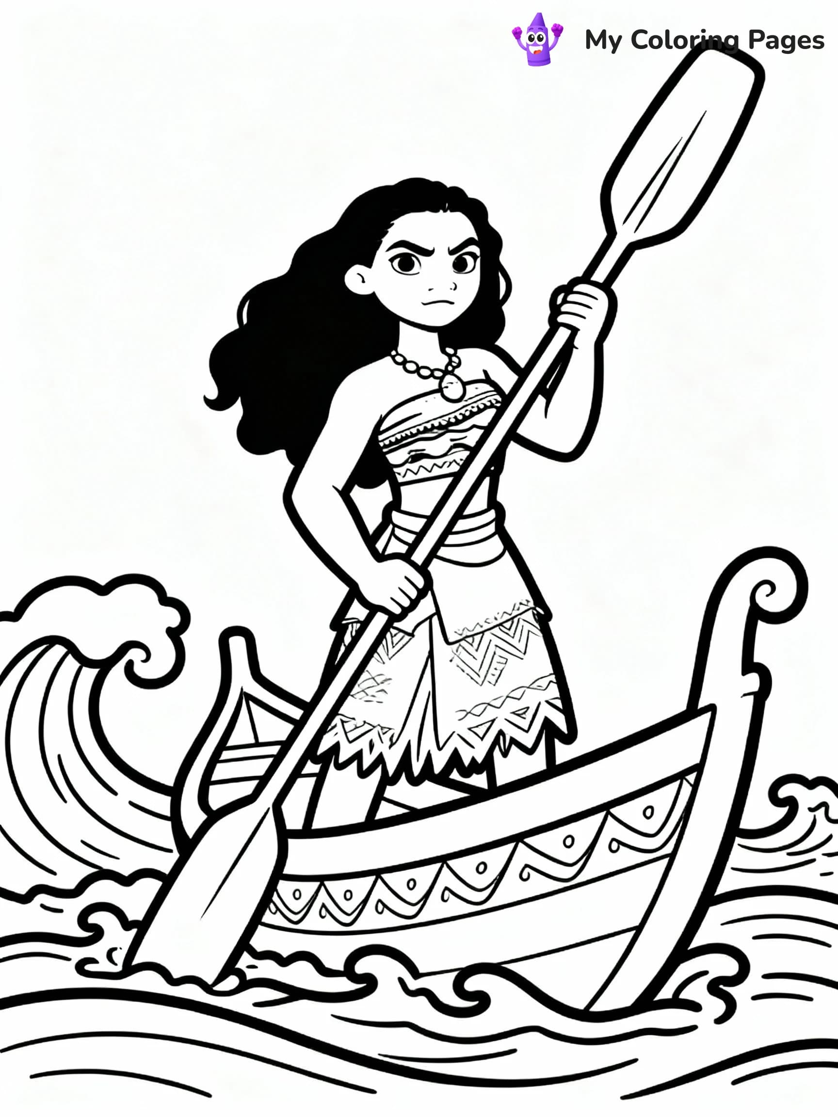 Moana Coloring Pages - 7