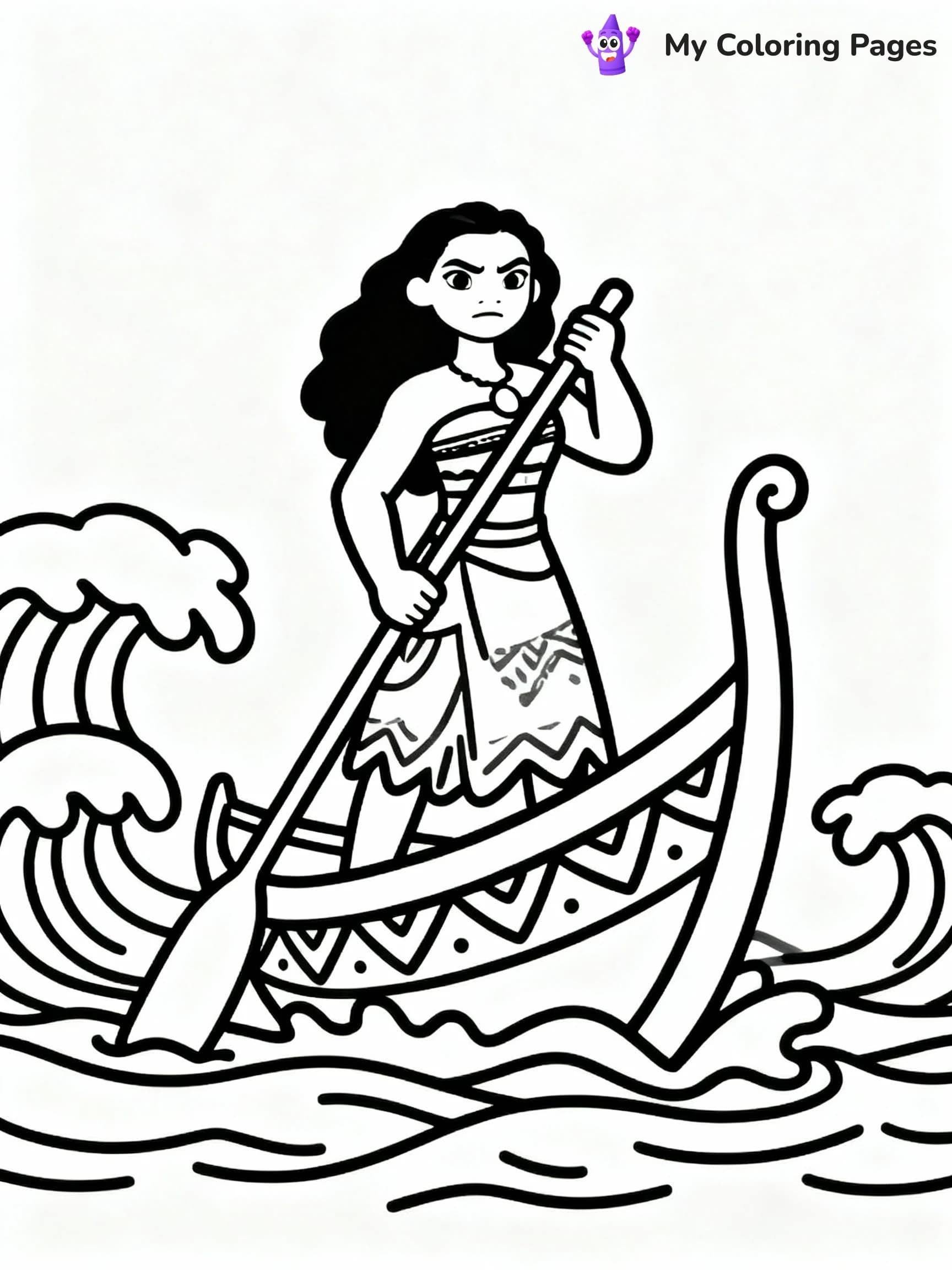Moana Coloring Pages - 6