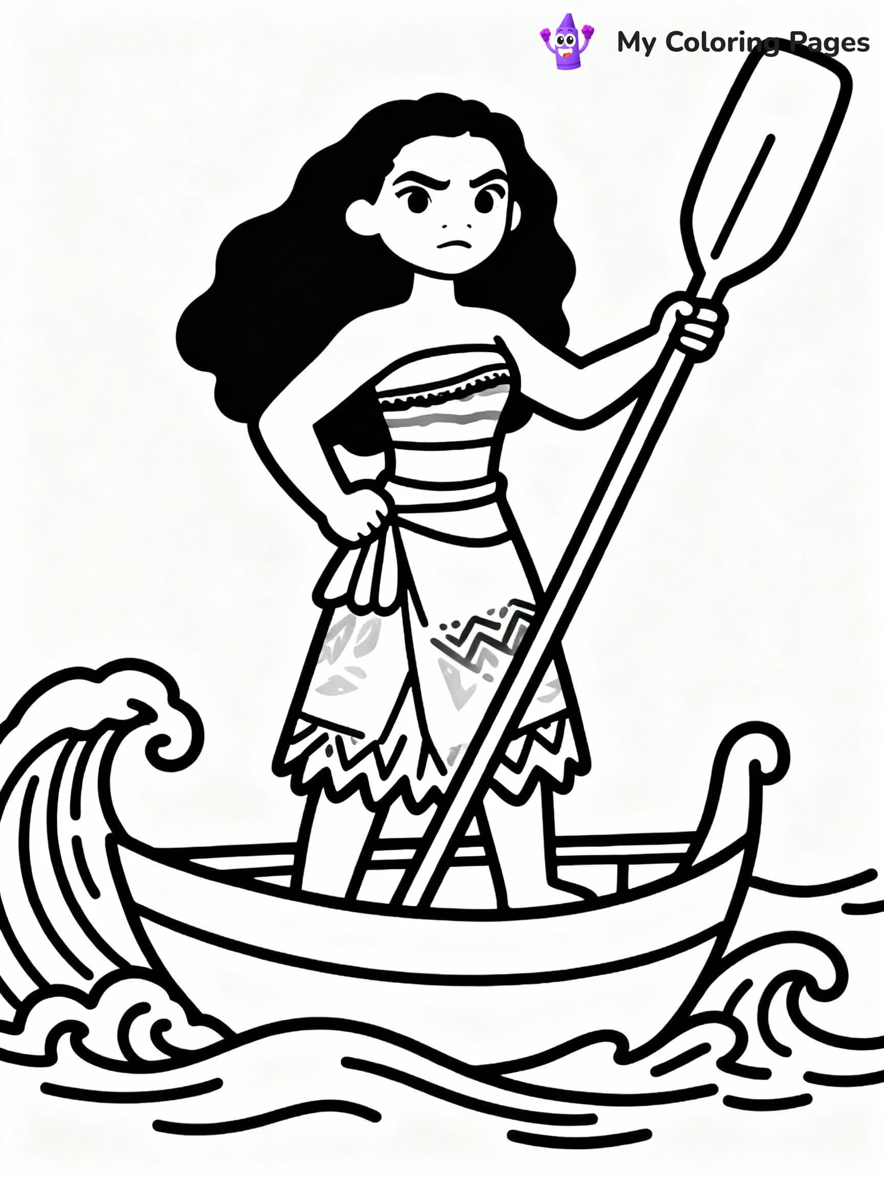 Moana Coloring Pages - 5