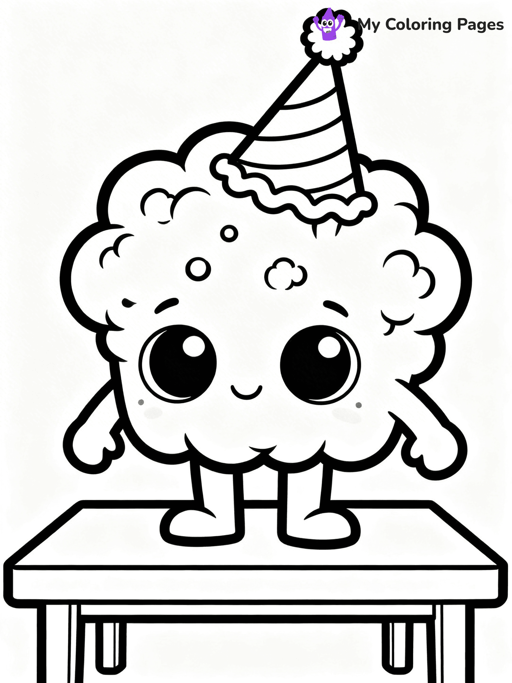 Popcorn Coloring Pages - 39