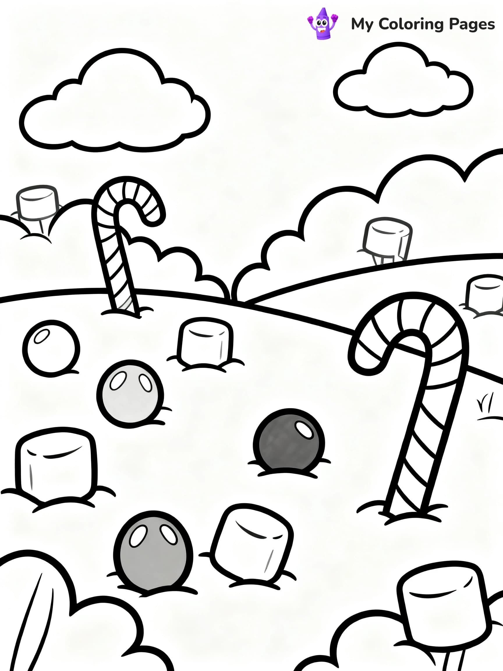 Gumdrop Coloring Pages - 18