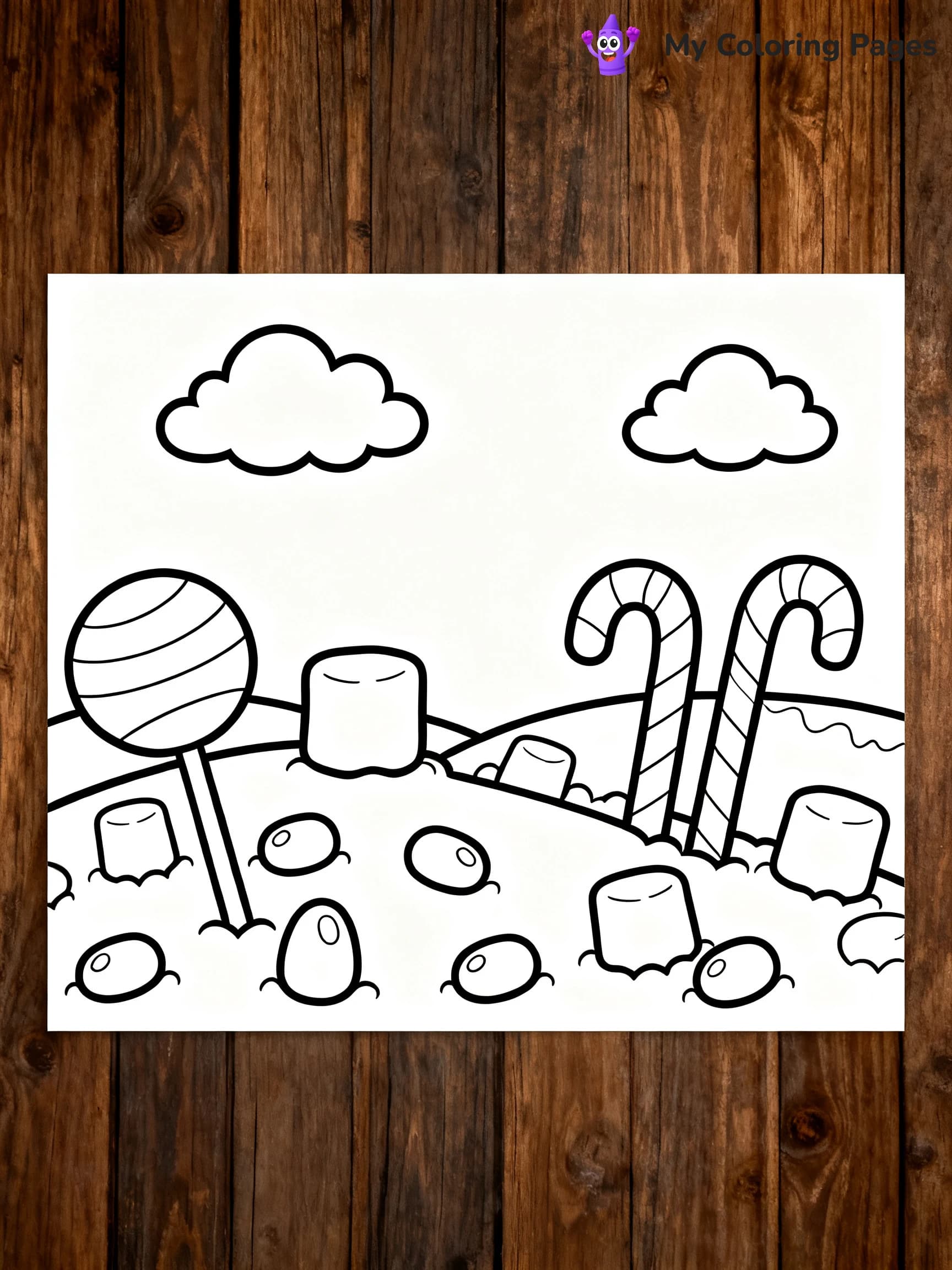 Gumdrop Coloring Pages - 16