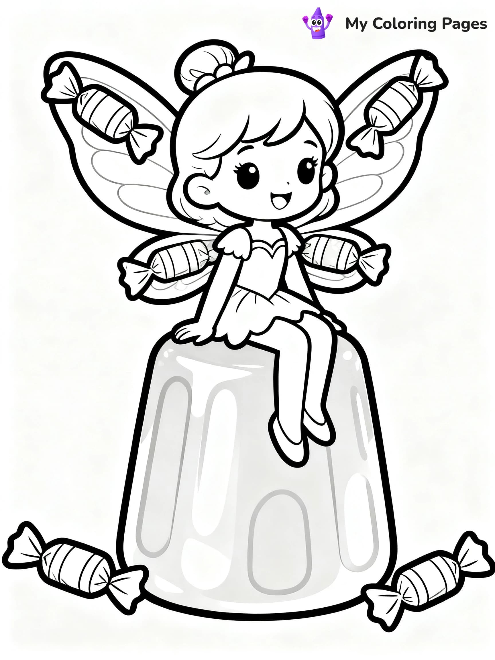 Gumdrop Coloring Pages - 9