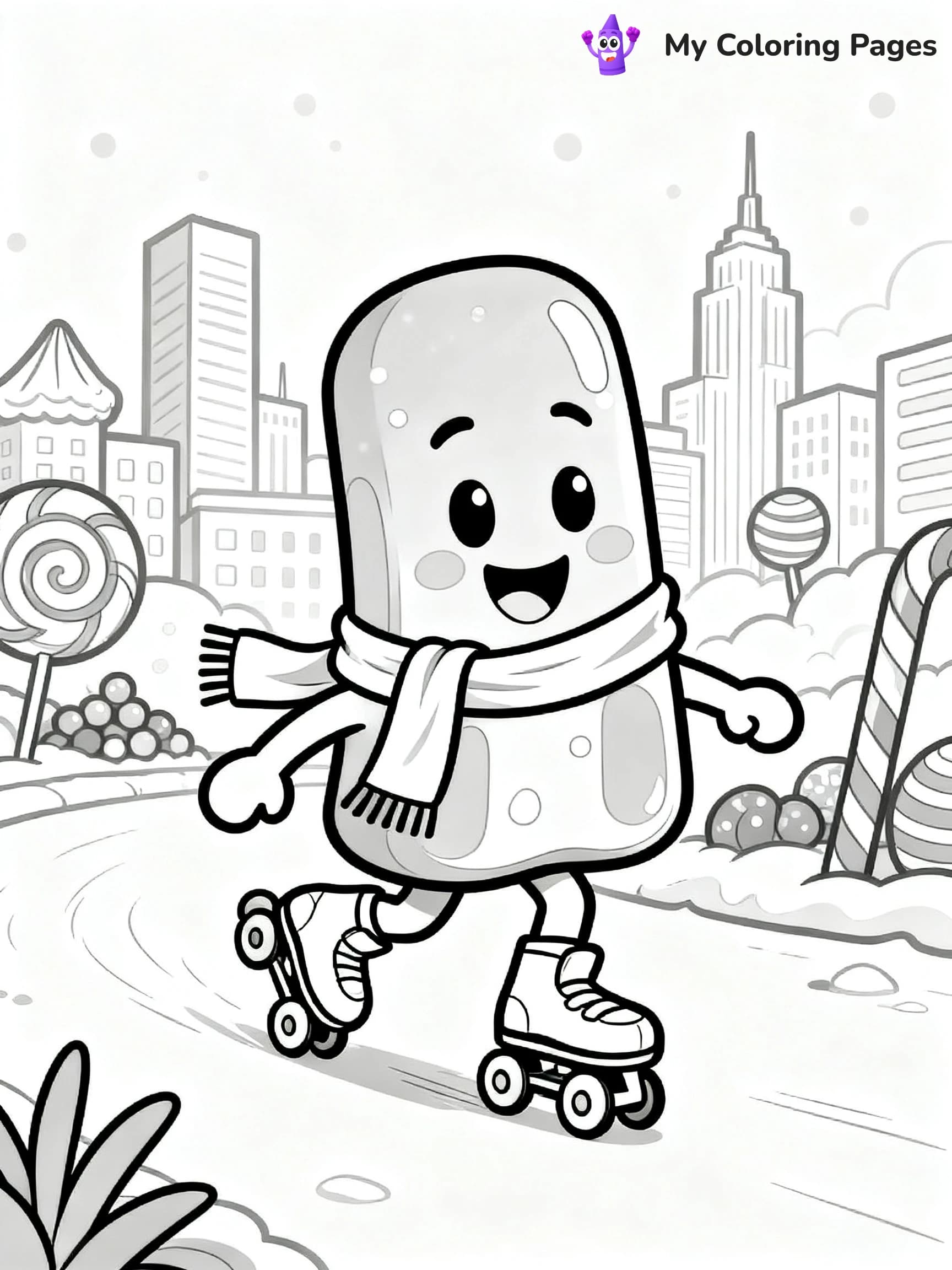 Gumdrop Coloring Pages - 2