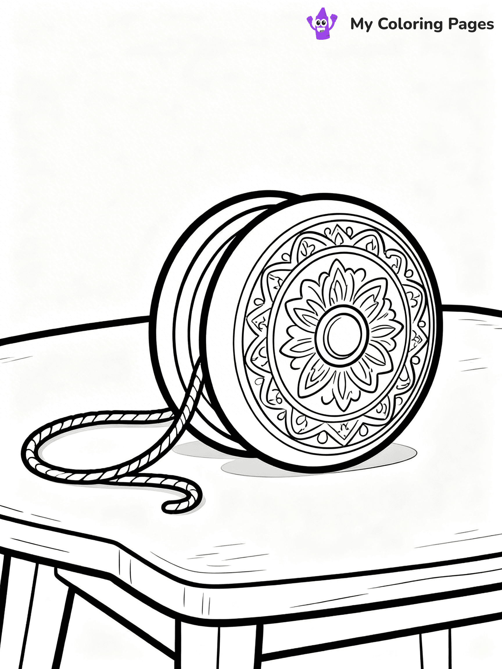 Yo Yo Coloring Pages - 12