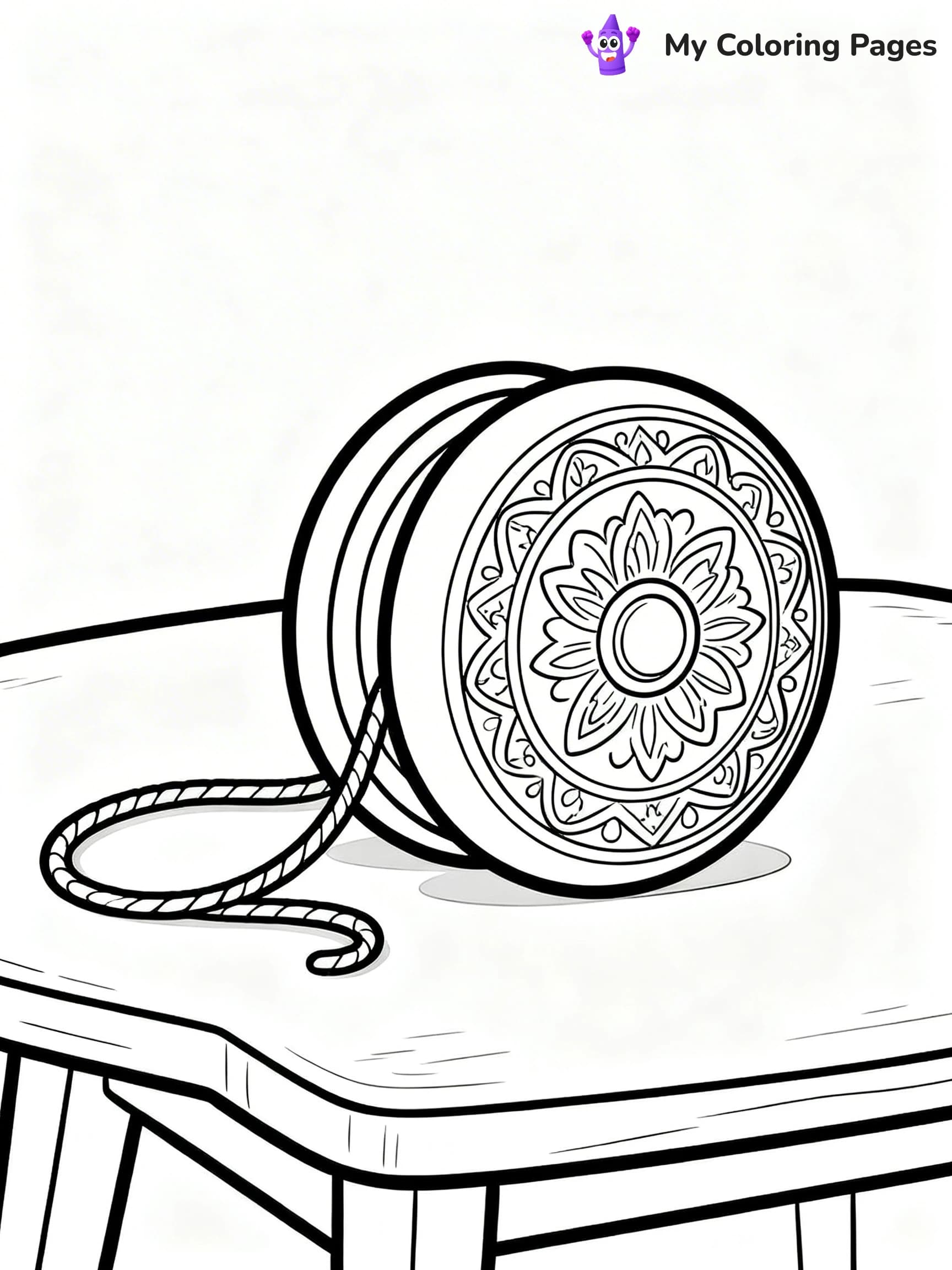 Yo Yo Coloring Pages - 12