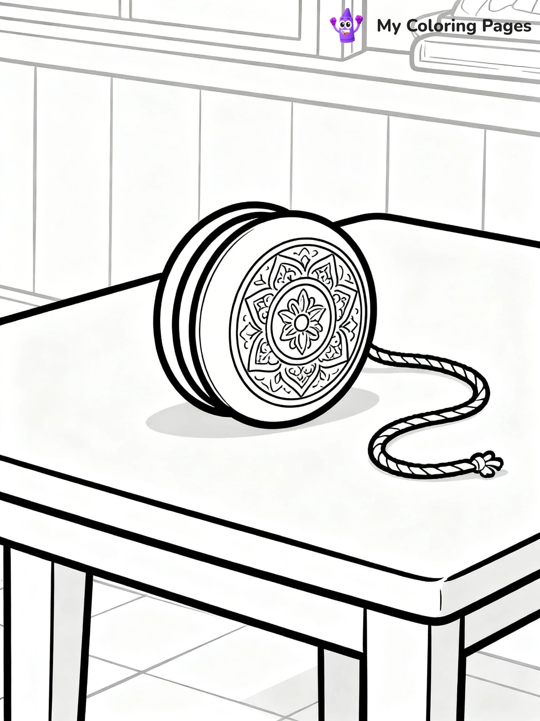 Yo Yo Coloring Pages - 9