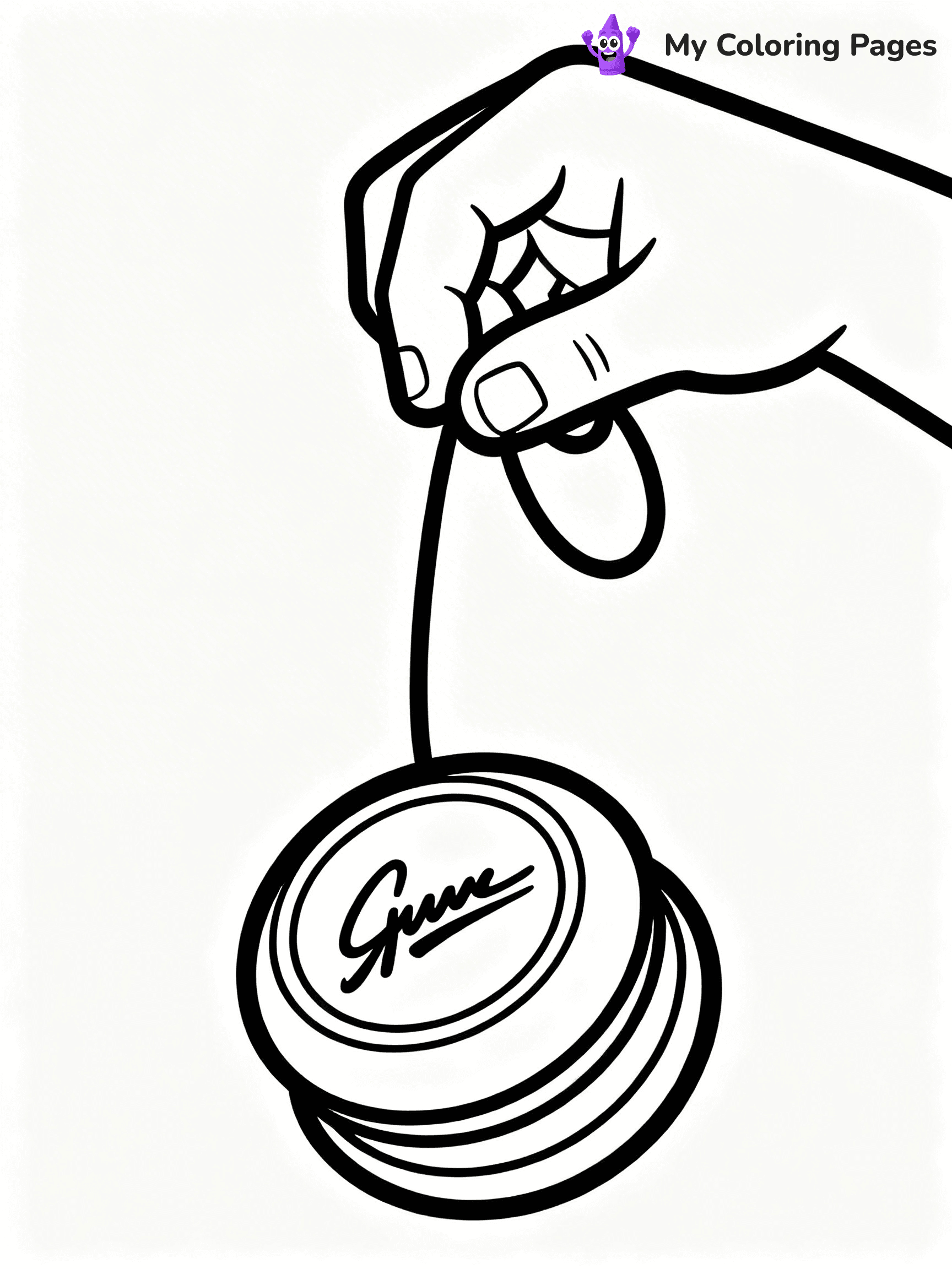 Yo Yo Coloring Pages - 6