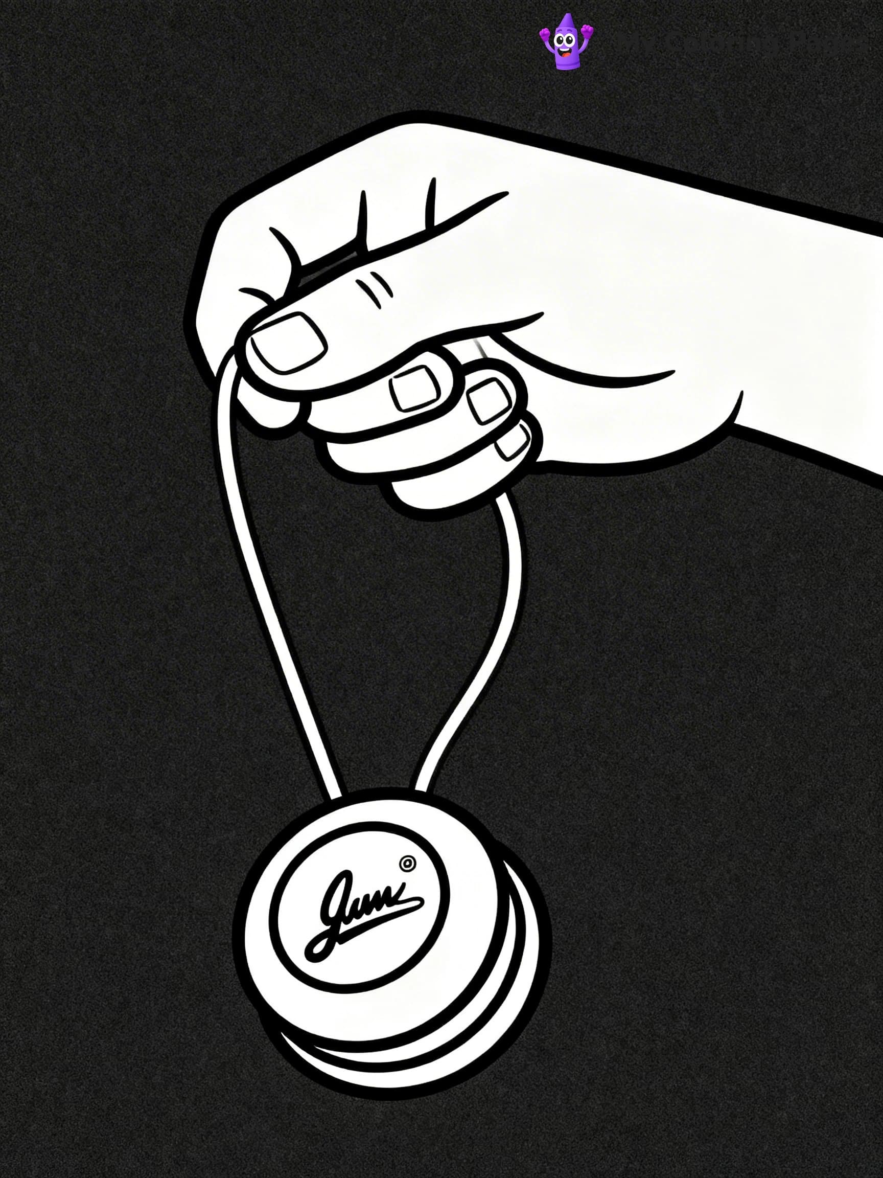 Yo Yo Coloring Pages - 1