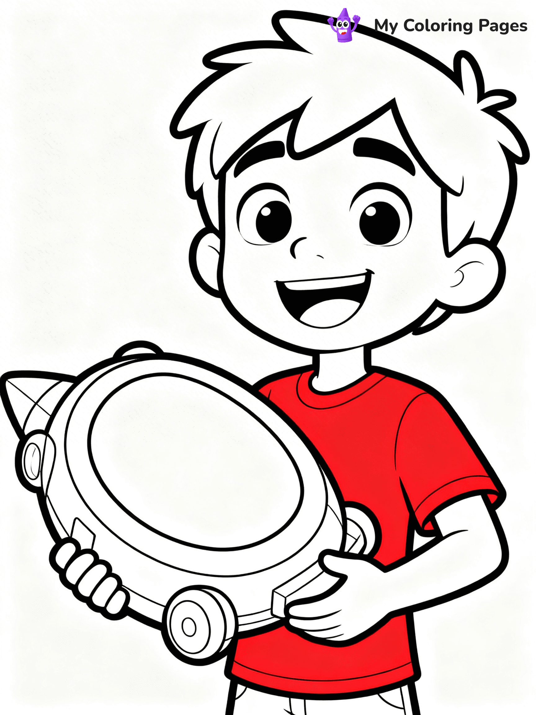 Ryan's World Coloring Pages - 84