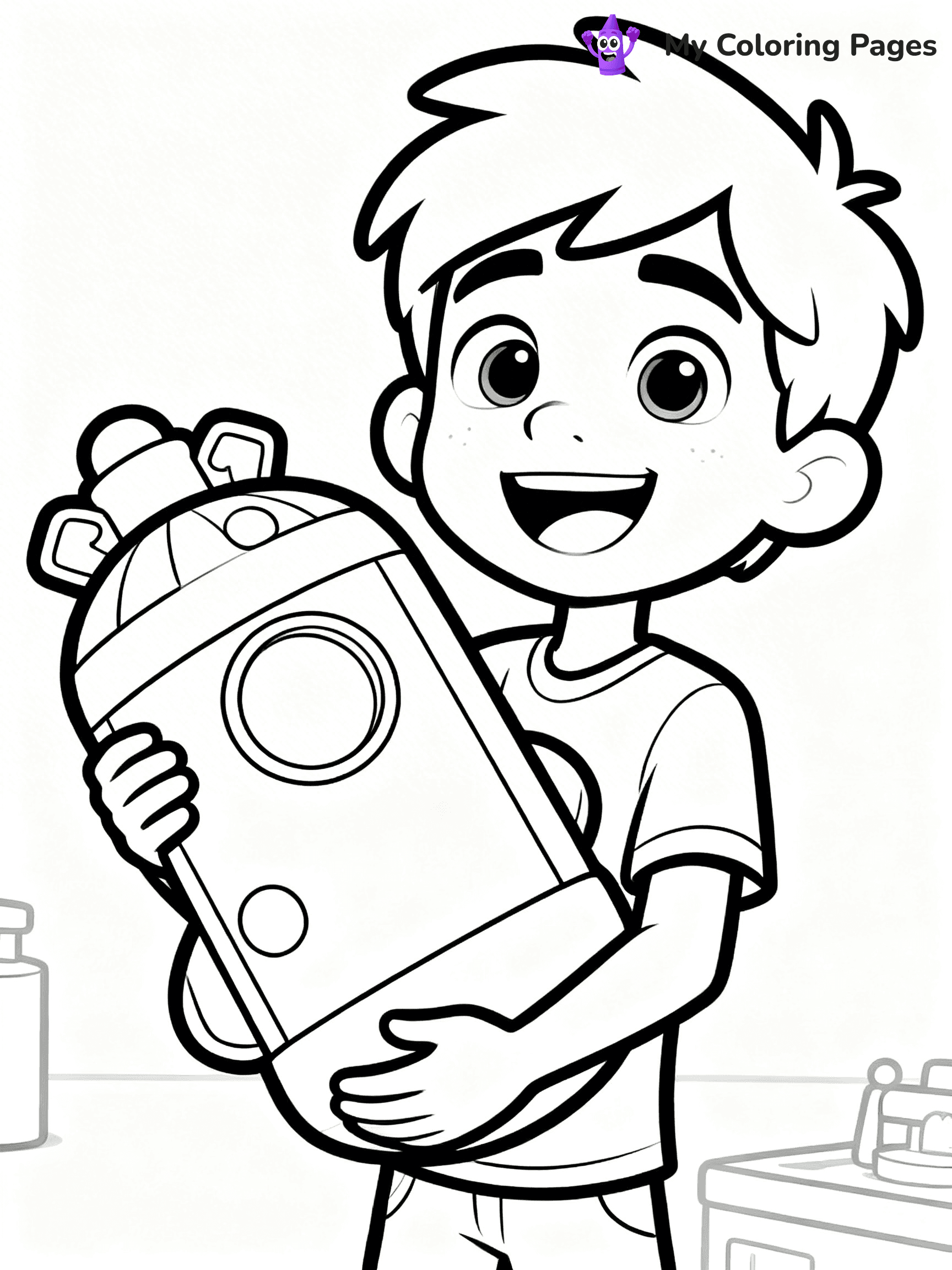 Ryan's World Coloring Pages - 81