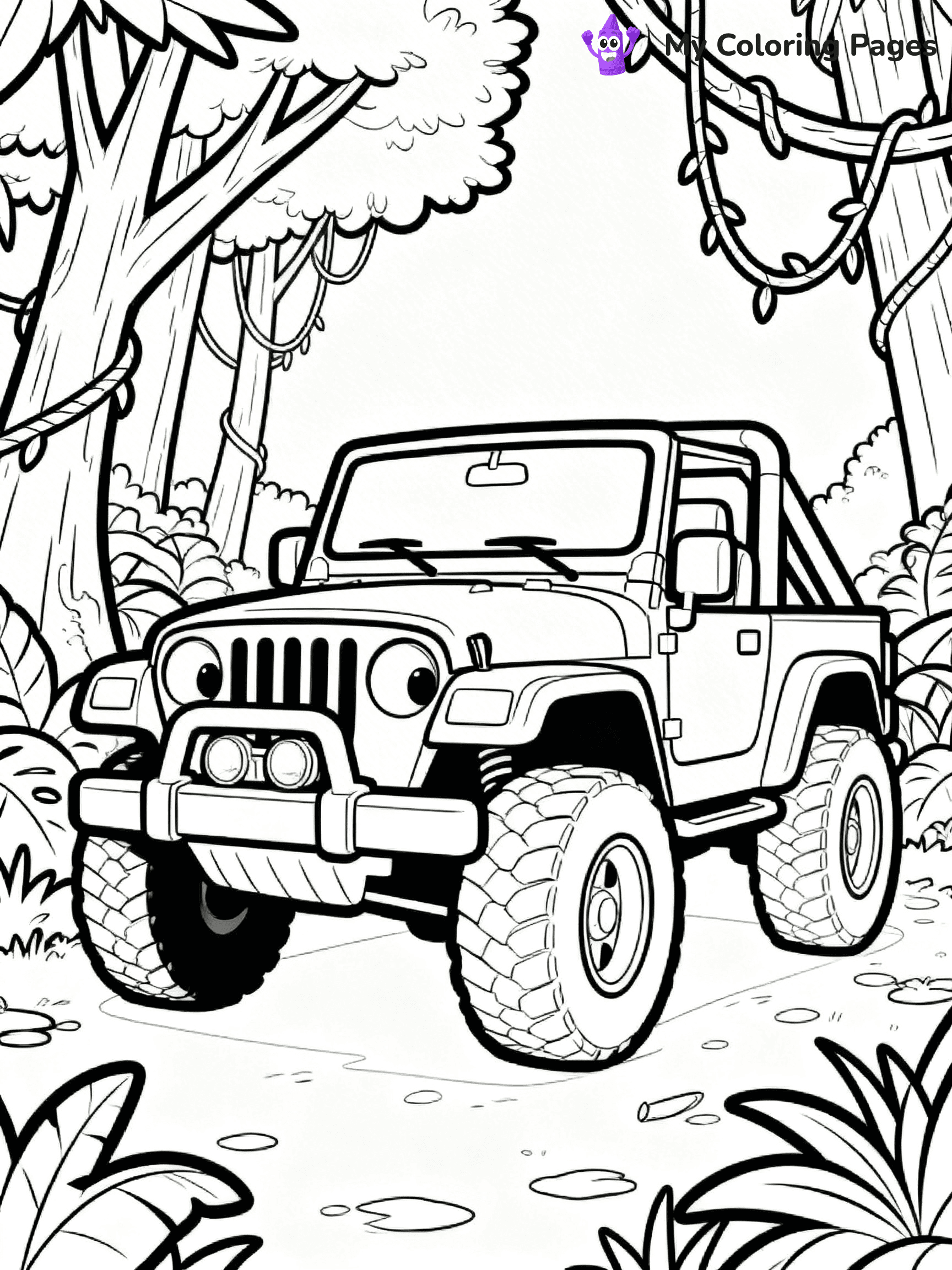 Ryan's World Coloring Pages - 1