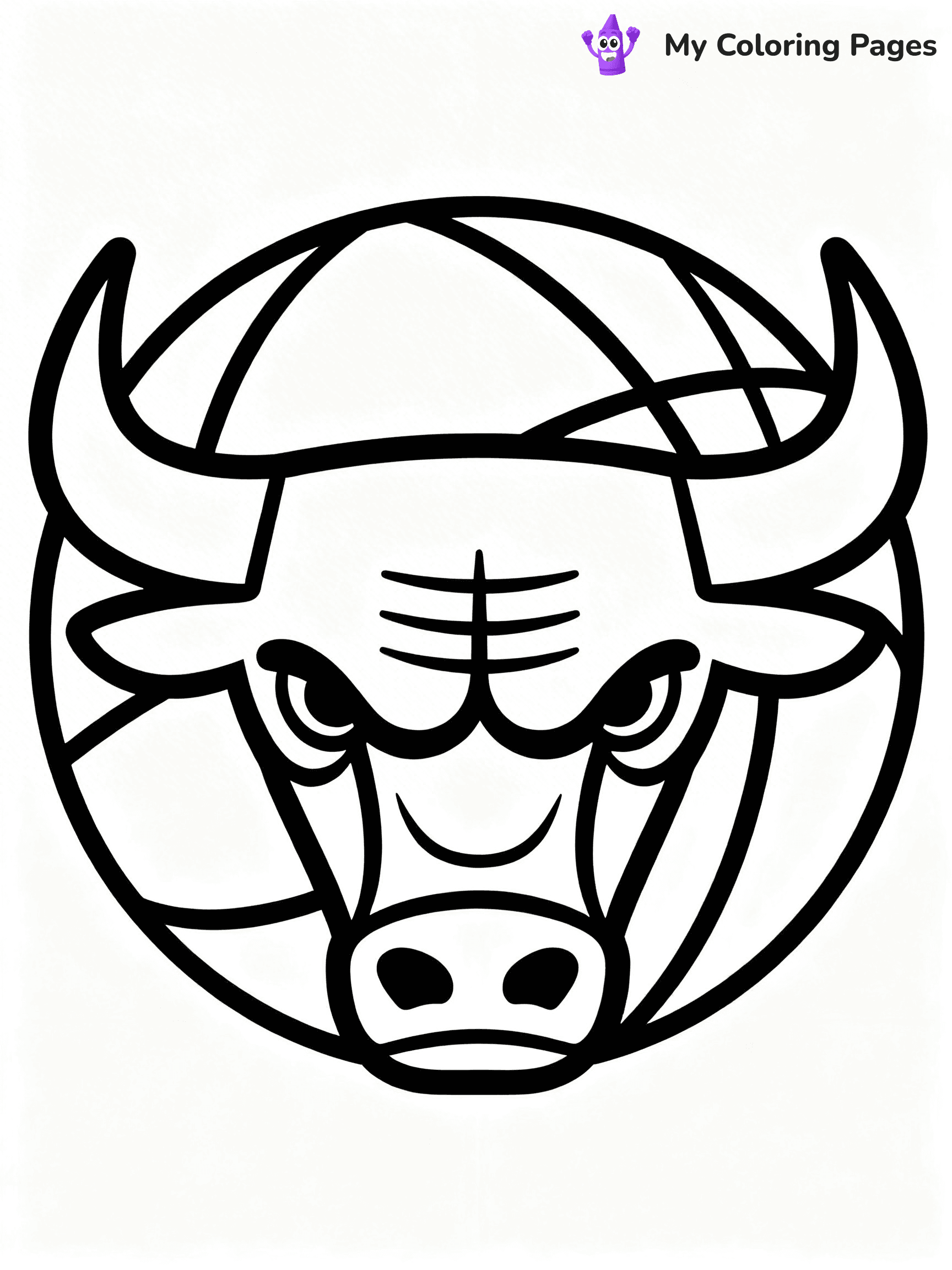 Chicago Bulls Coloring Pages - 24