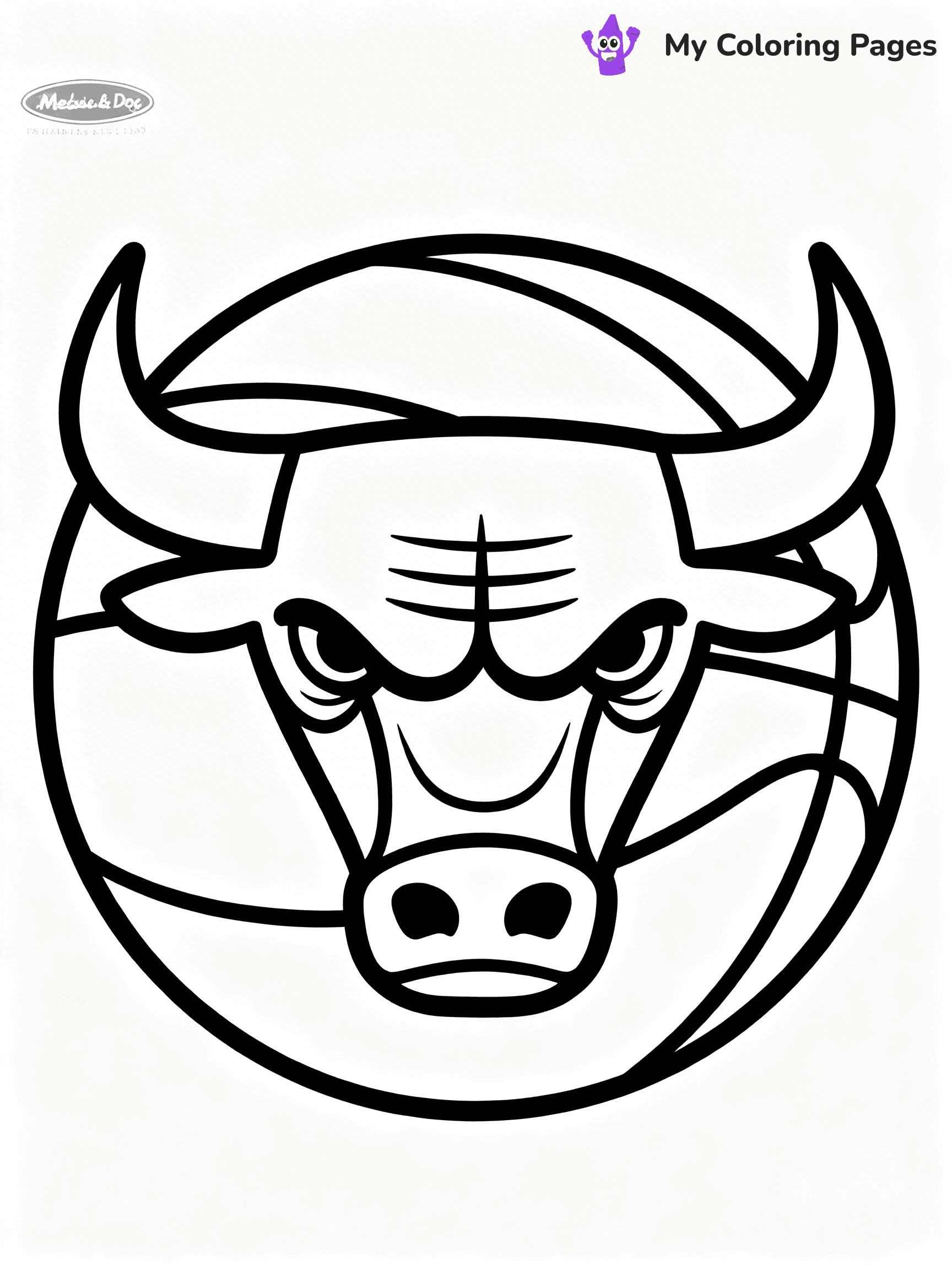 Chicago Bulls Coloring Pages - 23