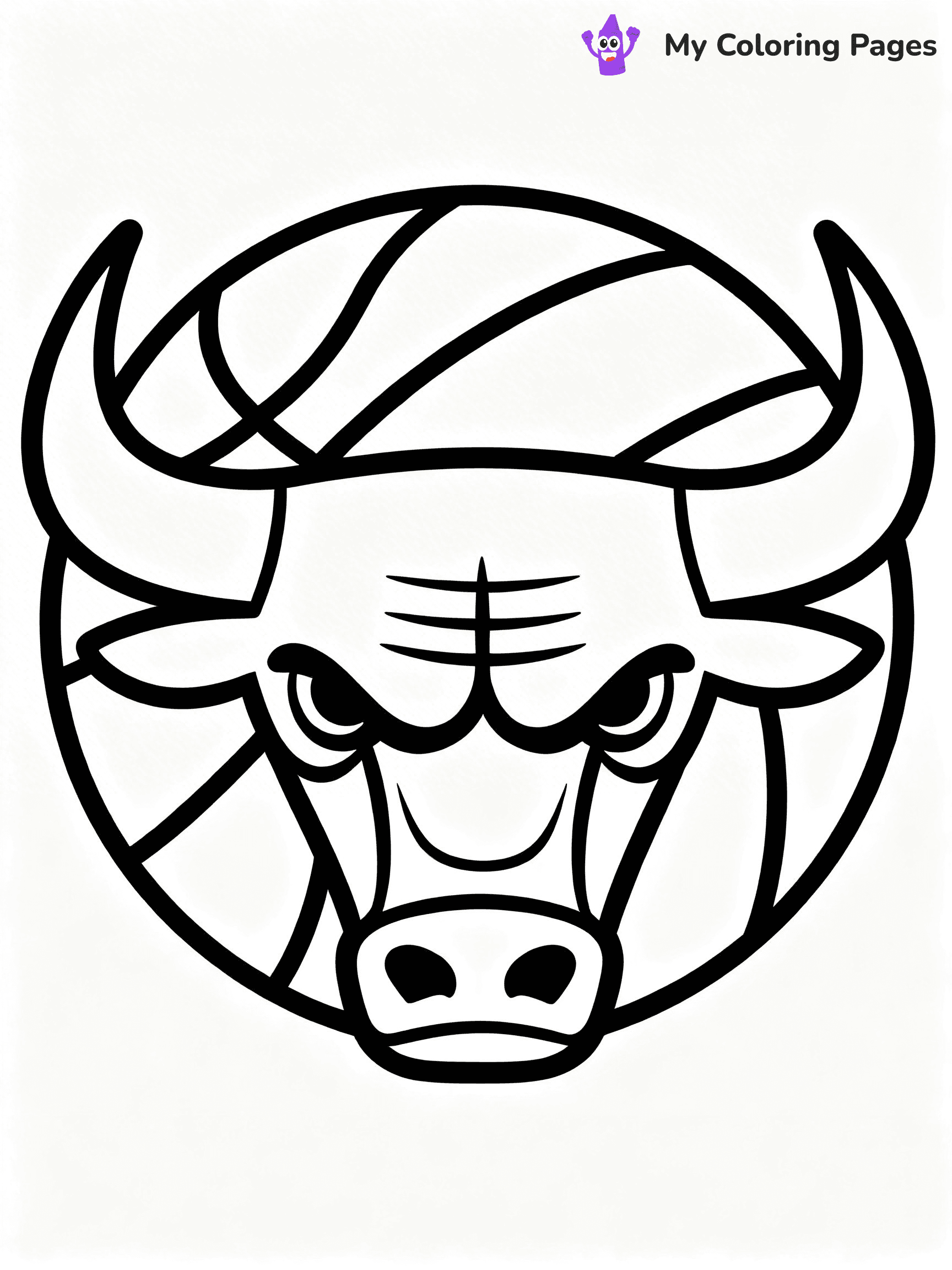 Chicago Bulls Coloring Pages - 22