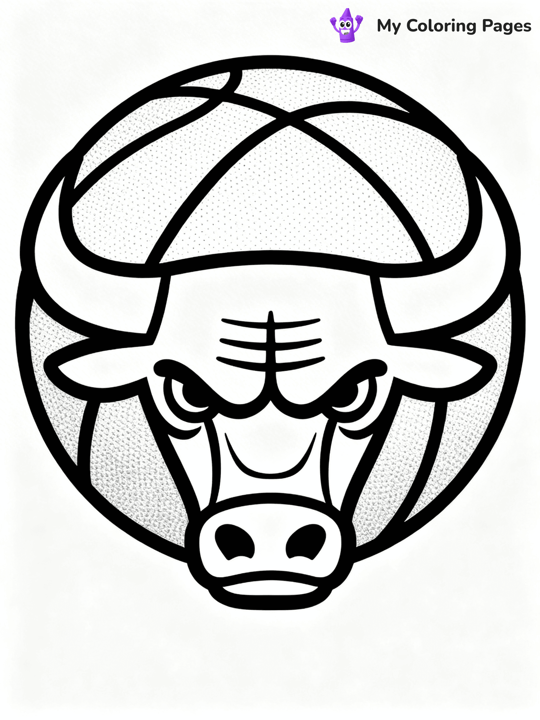 Chicago Bulls Coloring Pages - 21