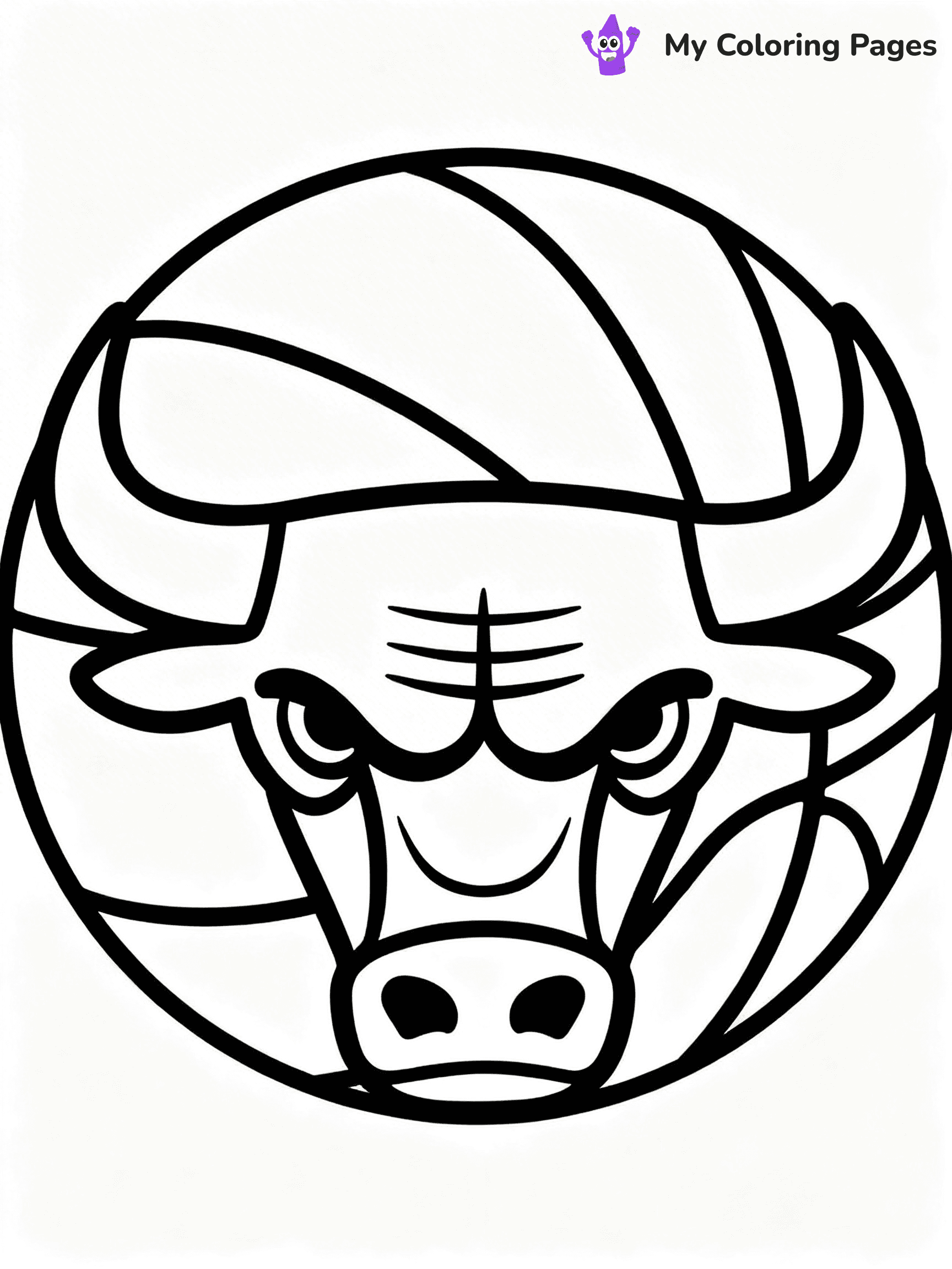 Chicago Bulls Coloring Pages - 20