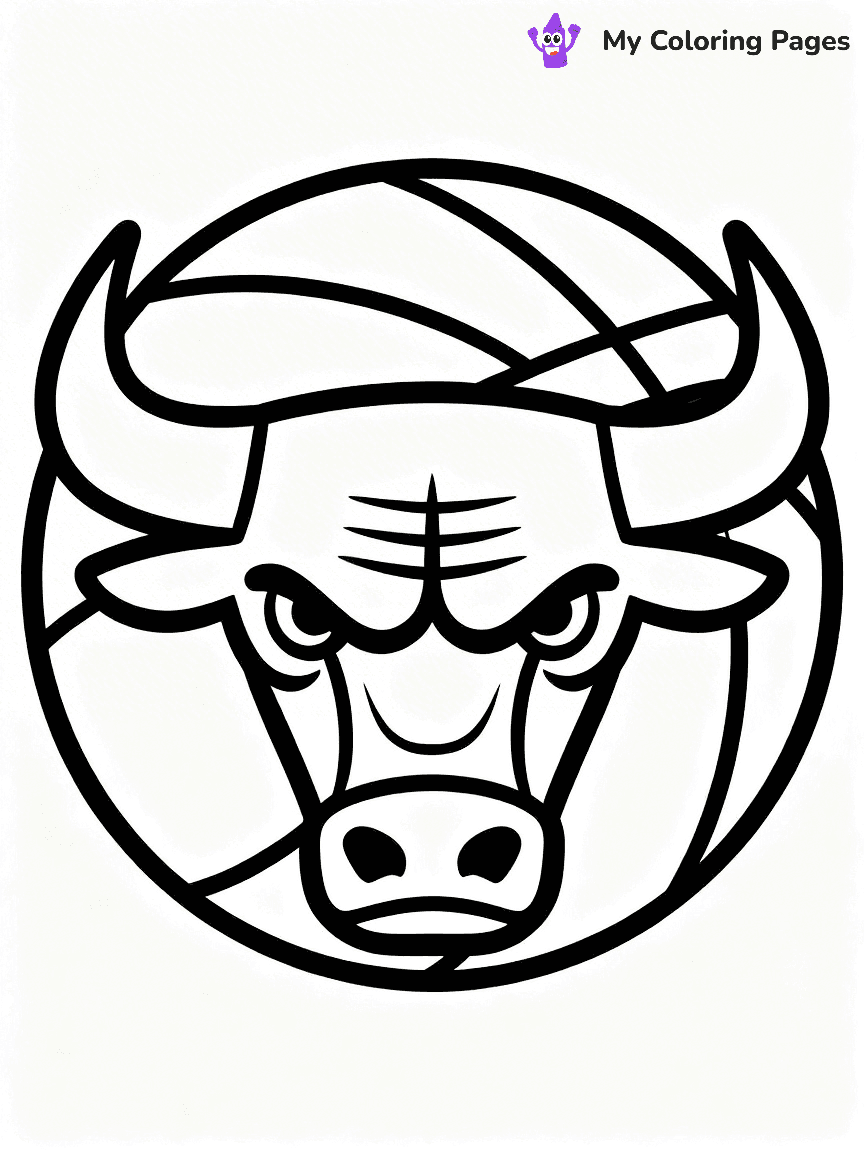 Chicago Bulls Coloring Pages - 19