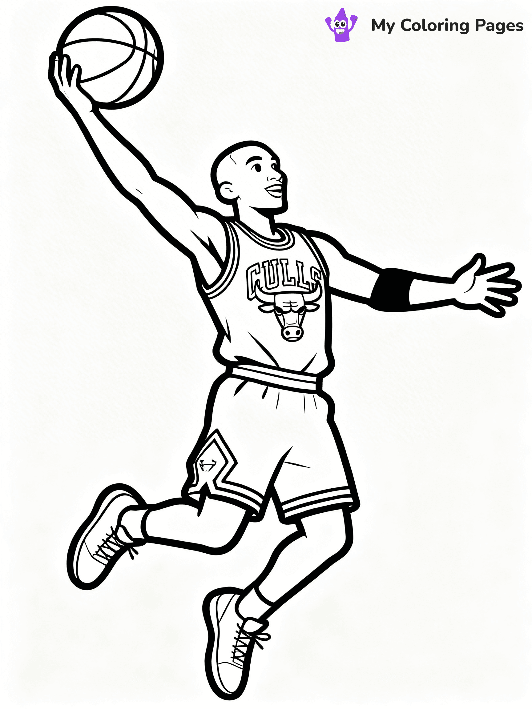 Chicago Bulls Coloring Pages - 13